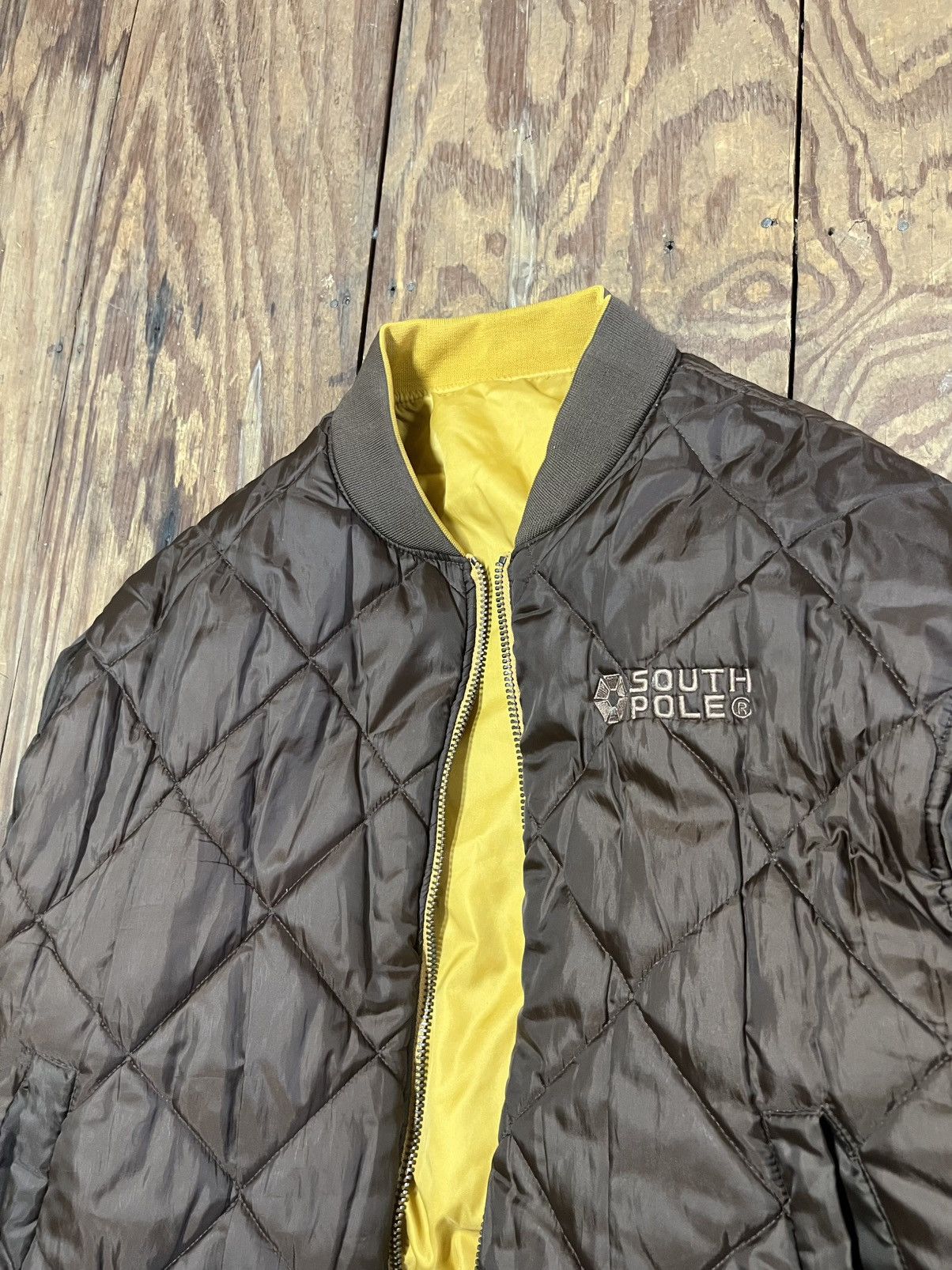 Southpole Southpole Reversible Bomber / Puffer Jacket Mens 2XL Y2K Size US XXL / EU 58 / 5 - 6 Thumbnail