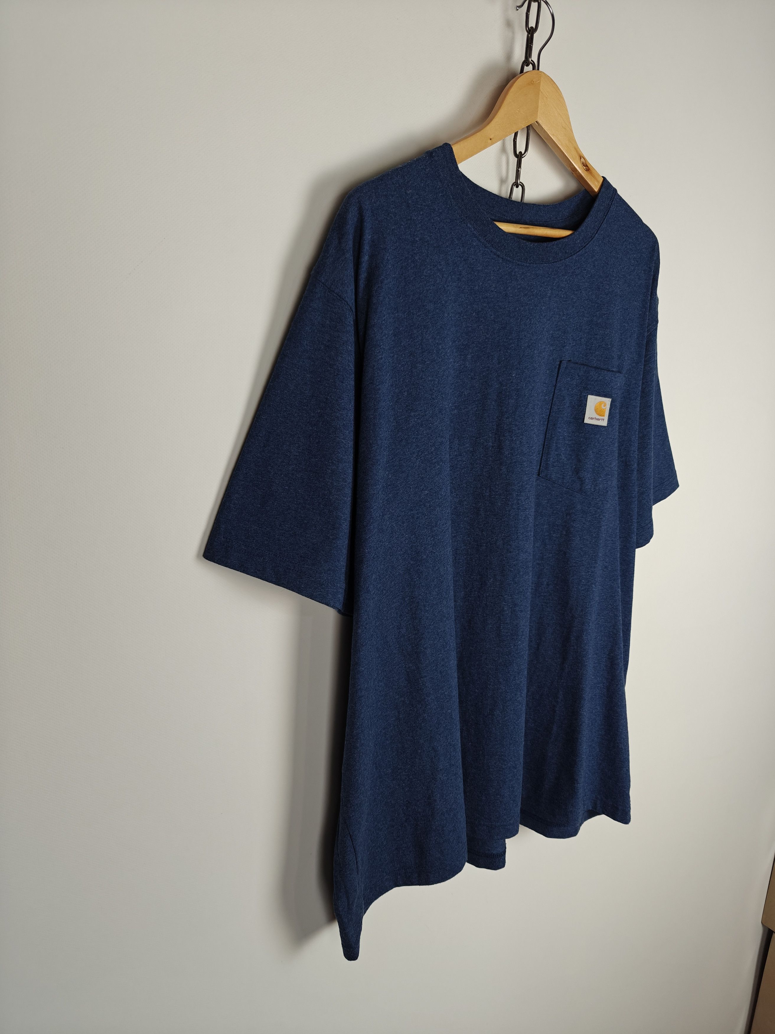 Carhartt Carhartt Basic T-Shirt Crewneck Tee Relaxed Fit Blue XXL Size US XXL / EU 58 / 5 - 5 Thumbnail