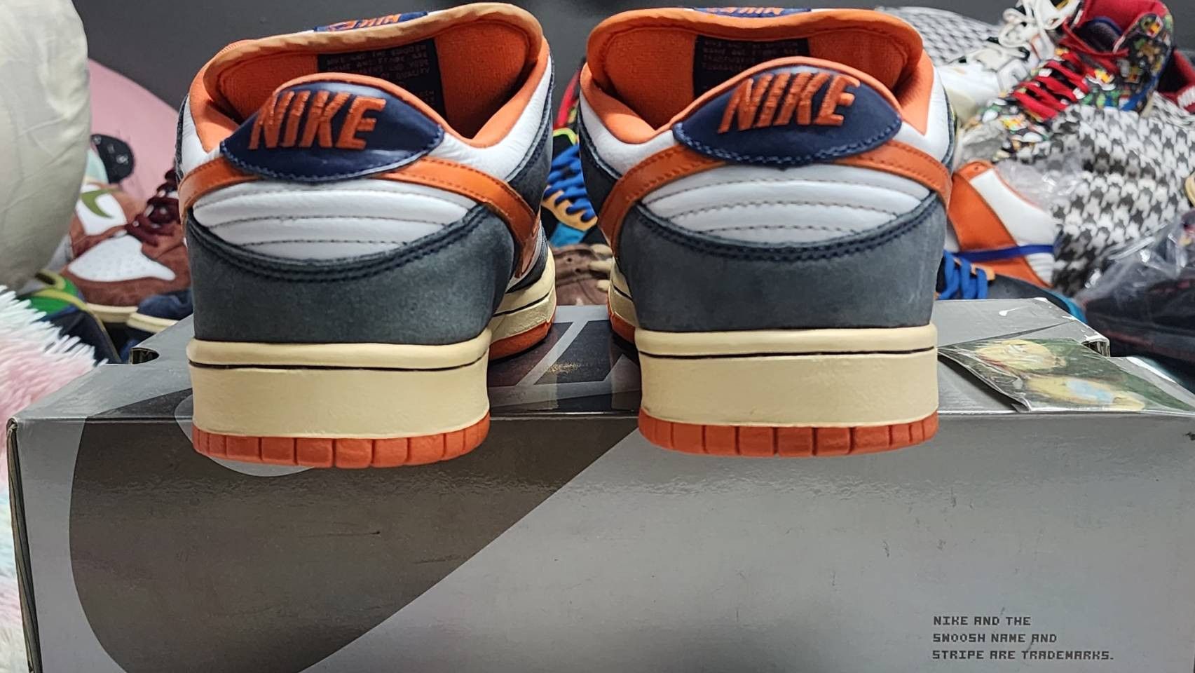 Nike Nike Sb Dunk Low Broncos Size US 9.5 / EU 42-43 - 5 Thumbnail