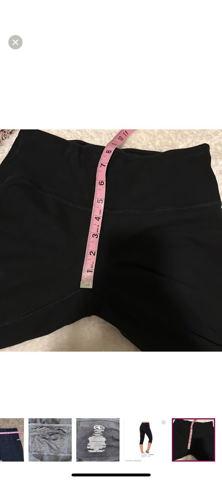 Athletic Works Athletic works XS core active cropped leggings Size 26" / US 2 / IT 38 - 7 Thumbnail