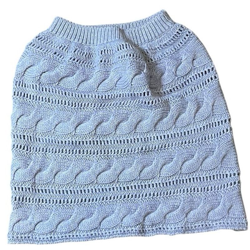 Opening Ceremony Opening Ceremonies Lavender knit mini skirt cable knit Small Size 27" / US 4 / IT 40 - 2 Thumbnail