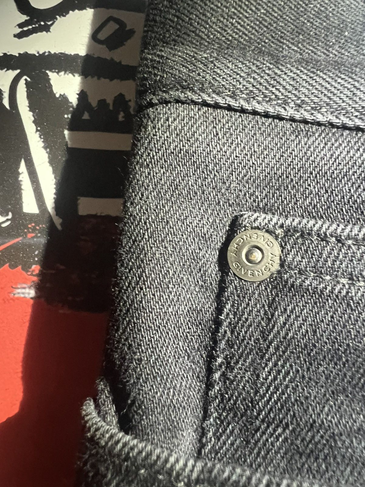 Givenchy Givenchy Slim Fit Classic Jean Size US 31 - 3 Thumbnail