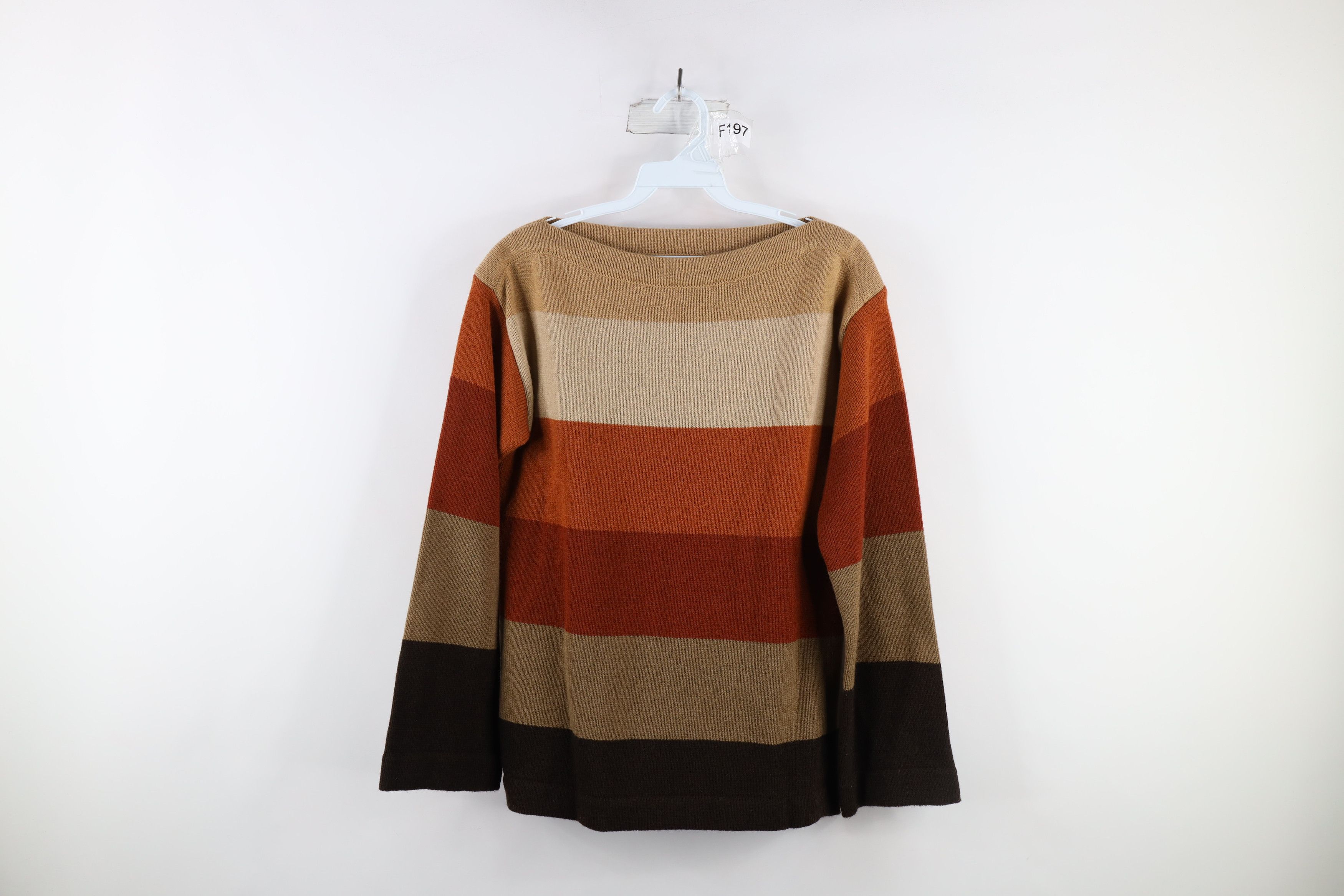 Vintage Deadstock Vintage 70s Streetwear Flared Sleeve Knit Sweater Size M / US 6-8 / IT 42-44 - 1 Thumbnail