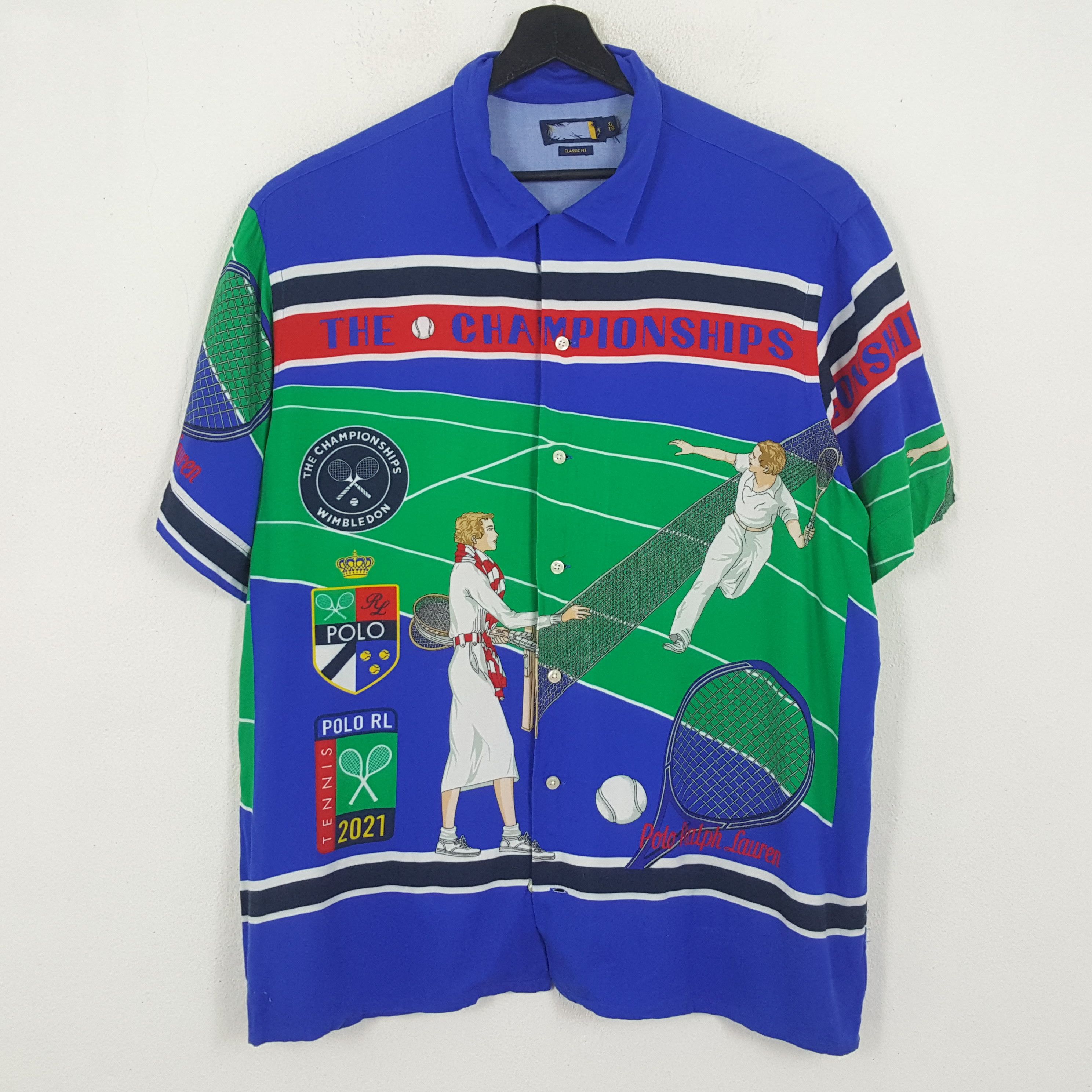 POLO RALH LAUREN Full Print Rare Design Shirt