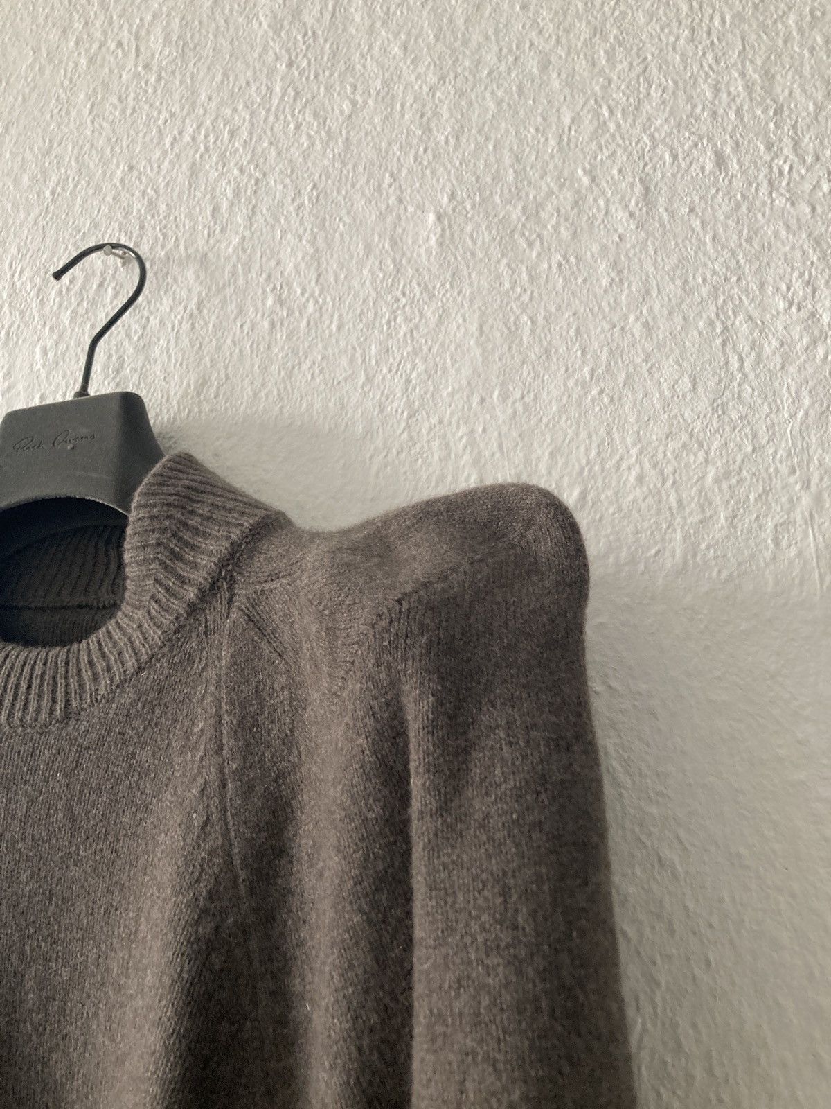 Rick Owens F/W 22 "STROBE" Cashmere Tec Runway Knit Rick Owens Size US M / EU 48-50 / 2 - 4 Thumbnail