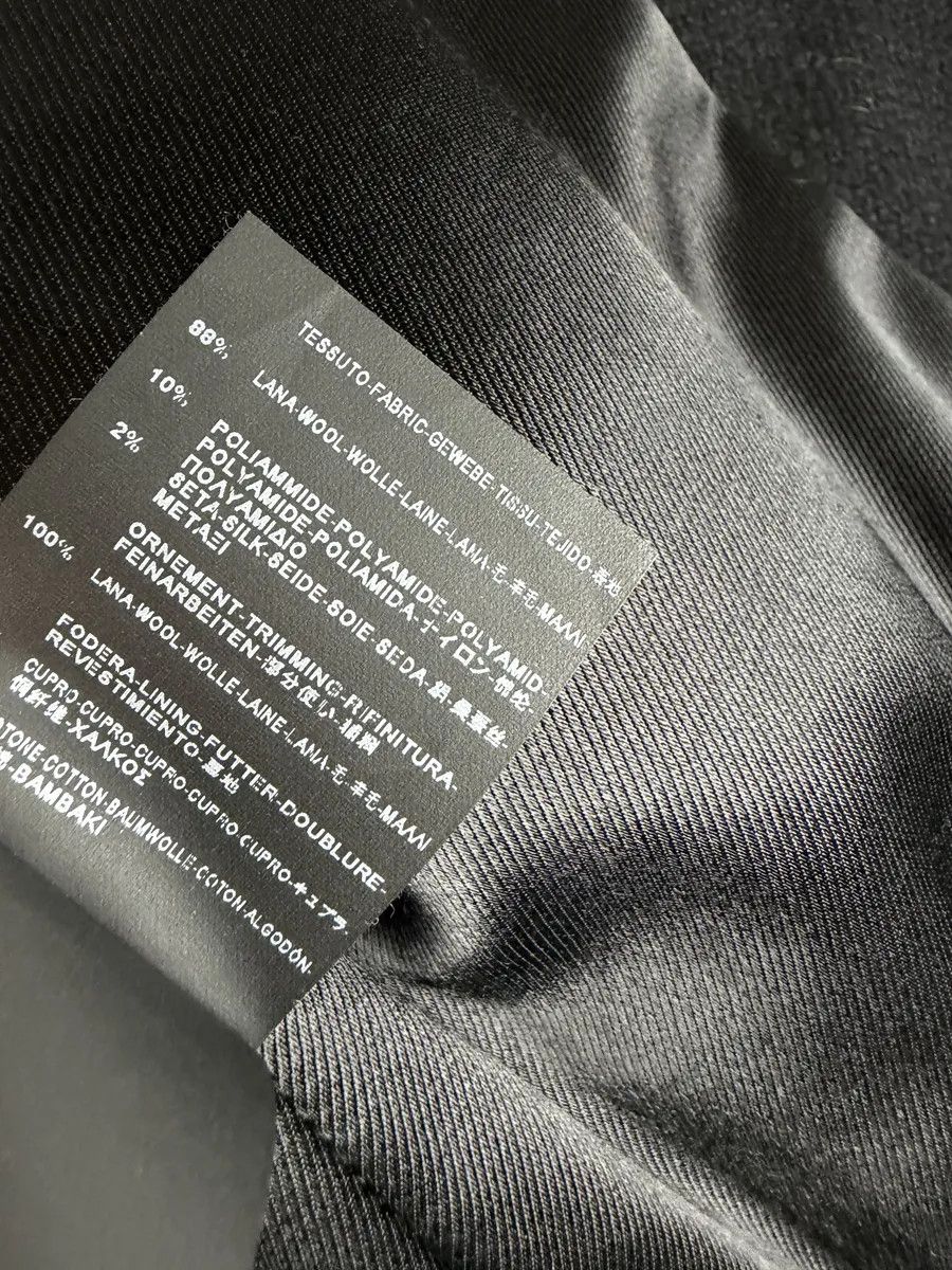 Saint Laurent Paris AW2015 Saint Laurent Black Wool Multi Zip Jacket by Hedi Slimane Size US S / EU 44-46 / 1 - 14 Thumbnail