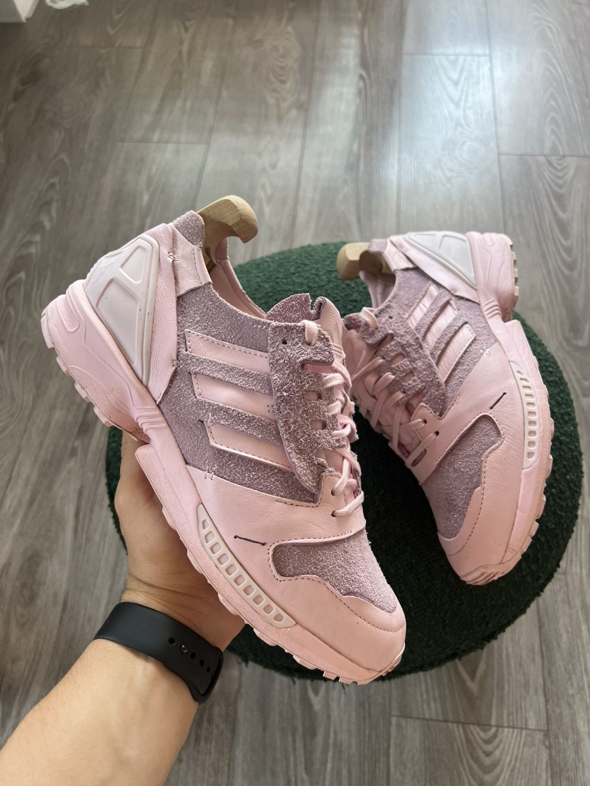 Adidas Adidas Luxury ZX 8000 „Minimalist Iconic” Leather Sneakers Size US 9 / EU 42 - 3 Thumbnail