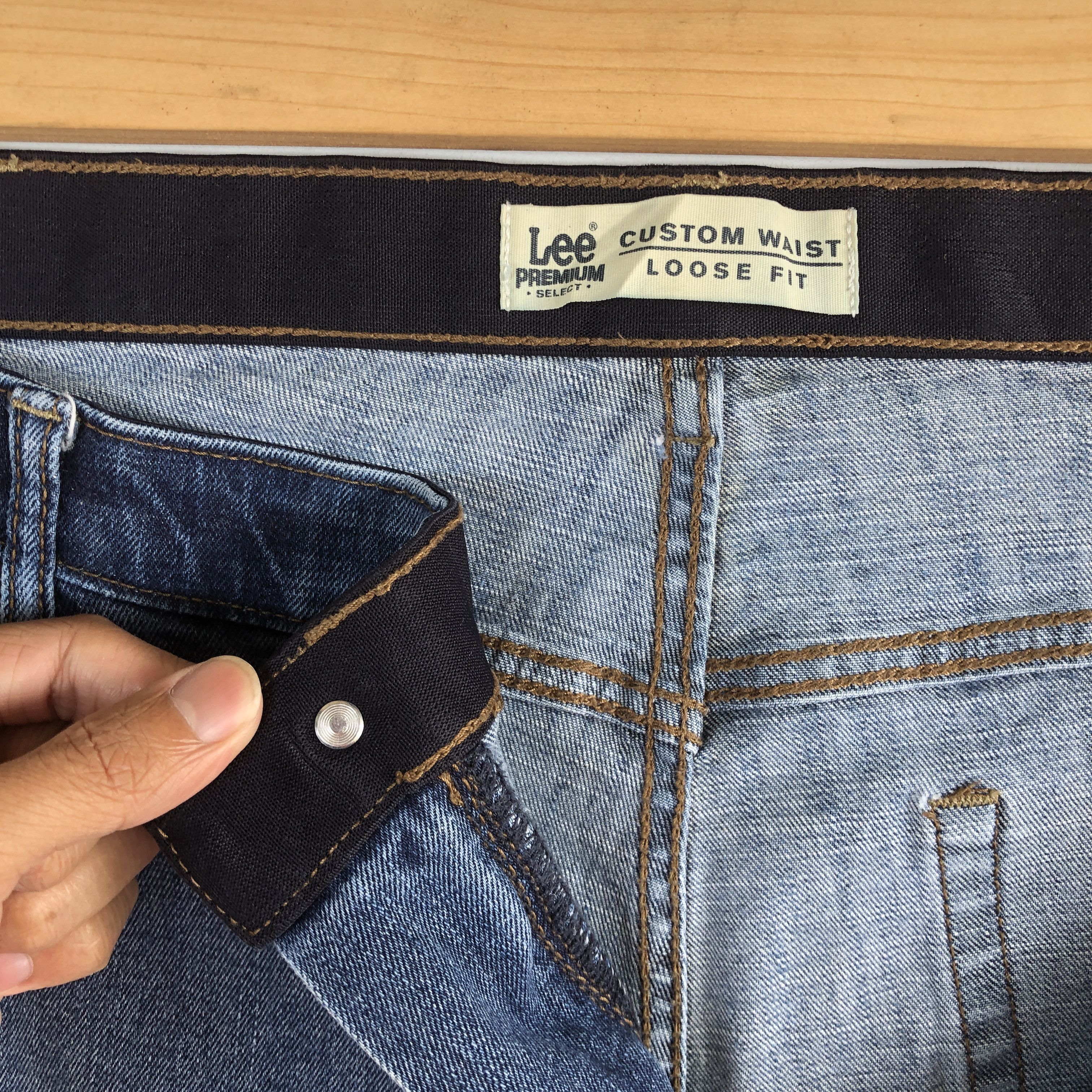 Lee Vintage Lee Baggy Sun Faded Jeans Lee Rider Denim Pants Size US 42 / EU 58 - 7 Thumbnail