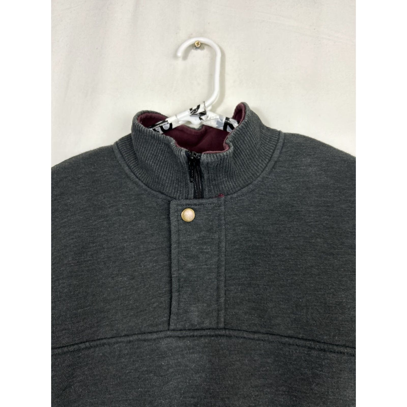 Orvis Orvis Mens Large 1/4 Zip Gray Collared Pullover Sweater User: Orvis Mens Large 1/4 Zip Gray Collared Pullover Sweater Size US L / EU 52-54 / 3 - 3 Thumbnail
