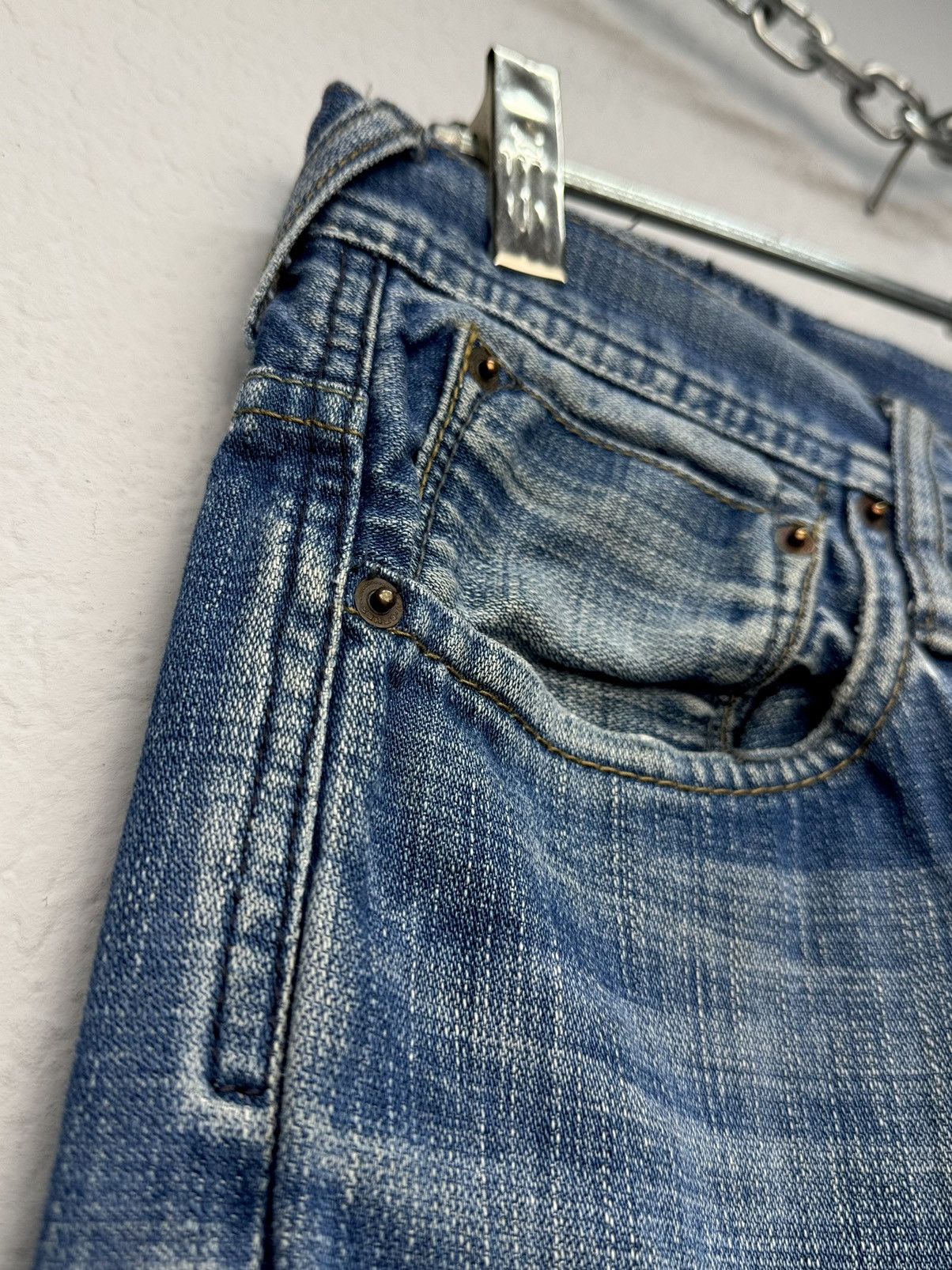 Evisu Vintage Evisu Japan Denim Pants True Religion USA ED HARDY Size US 32 / EU 48 - 8 Thumbnail