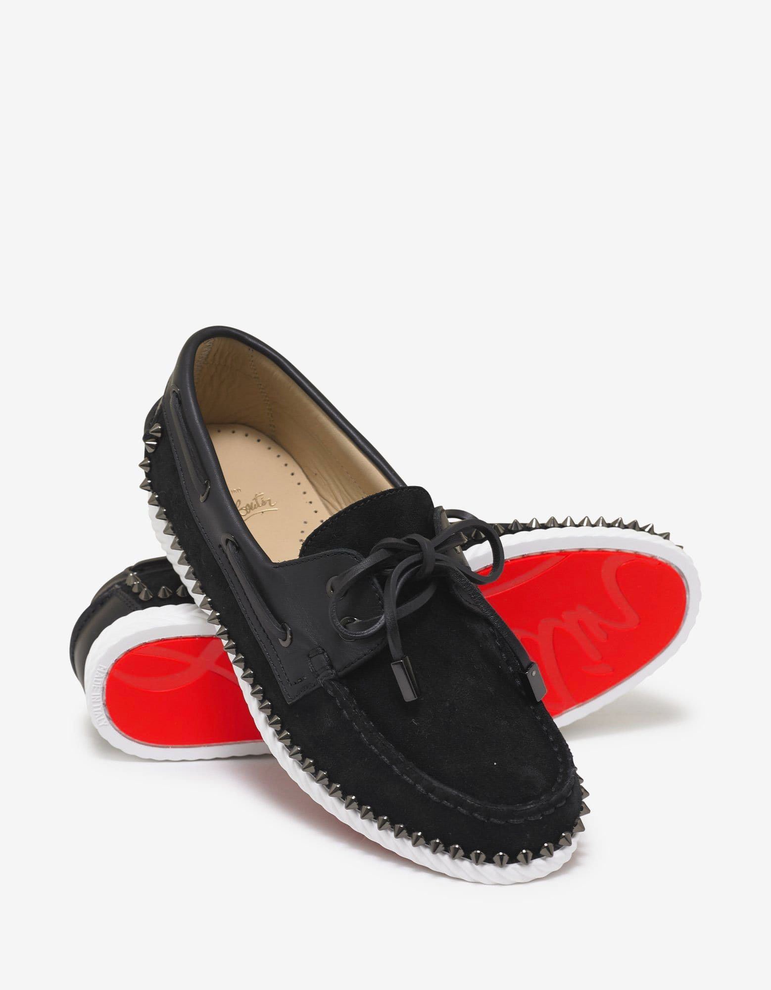 Christian Louboutin Christian Louboutin Steckel Flat Crosta Wax Boat Shoes Size US 6 / EU 39 - 6 Thumbnail