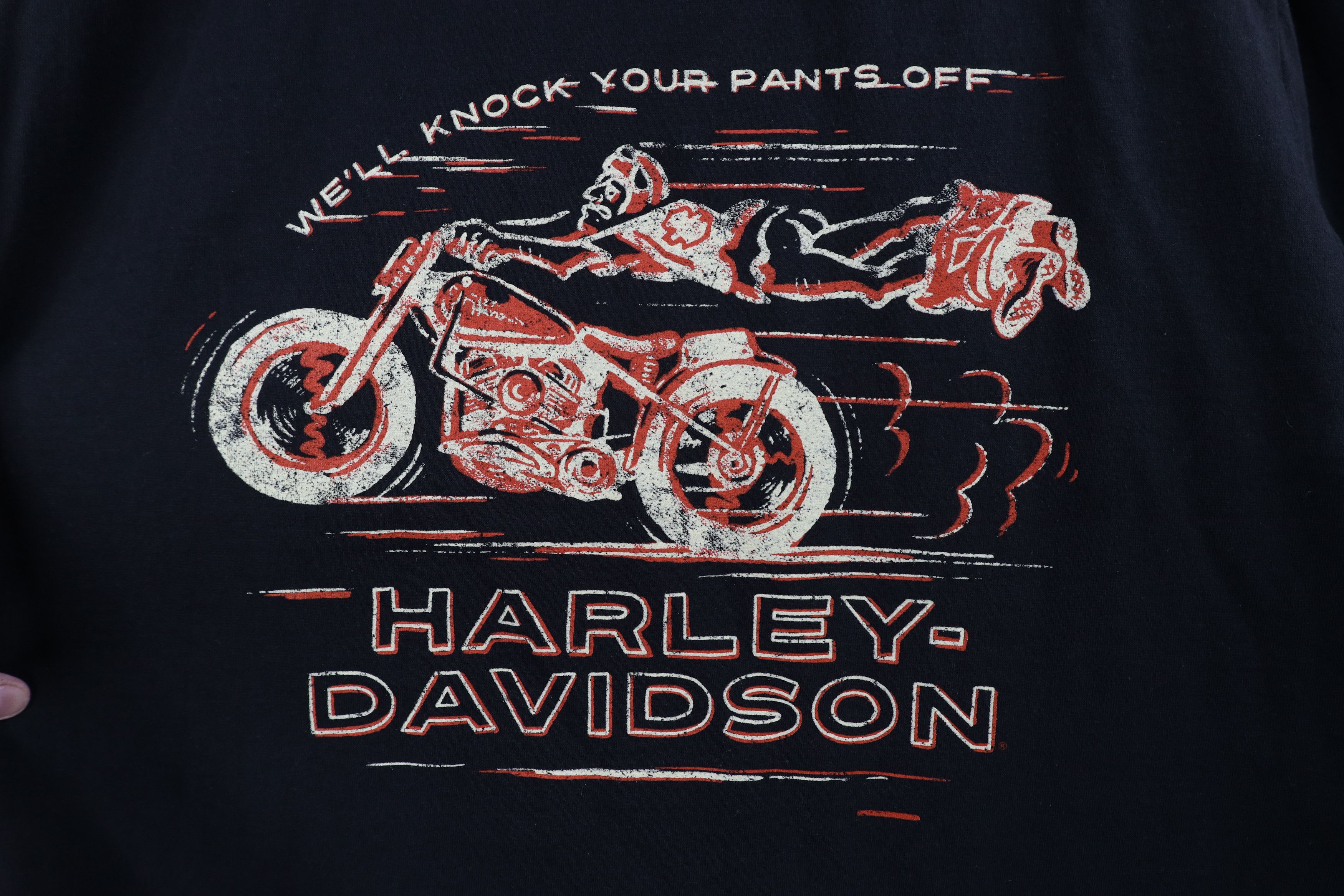 Harley Davidson Y2K Harley Davidson Spell Motorcycle Riding T-Shirt Black Size US XXL / EU 58 / 5 - 4 Thumbnail