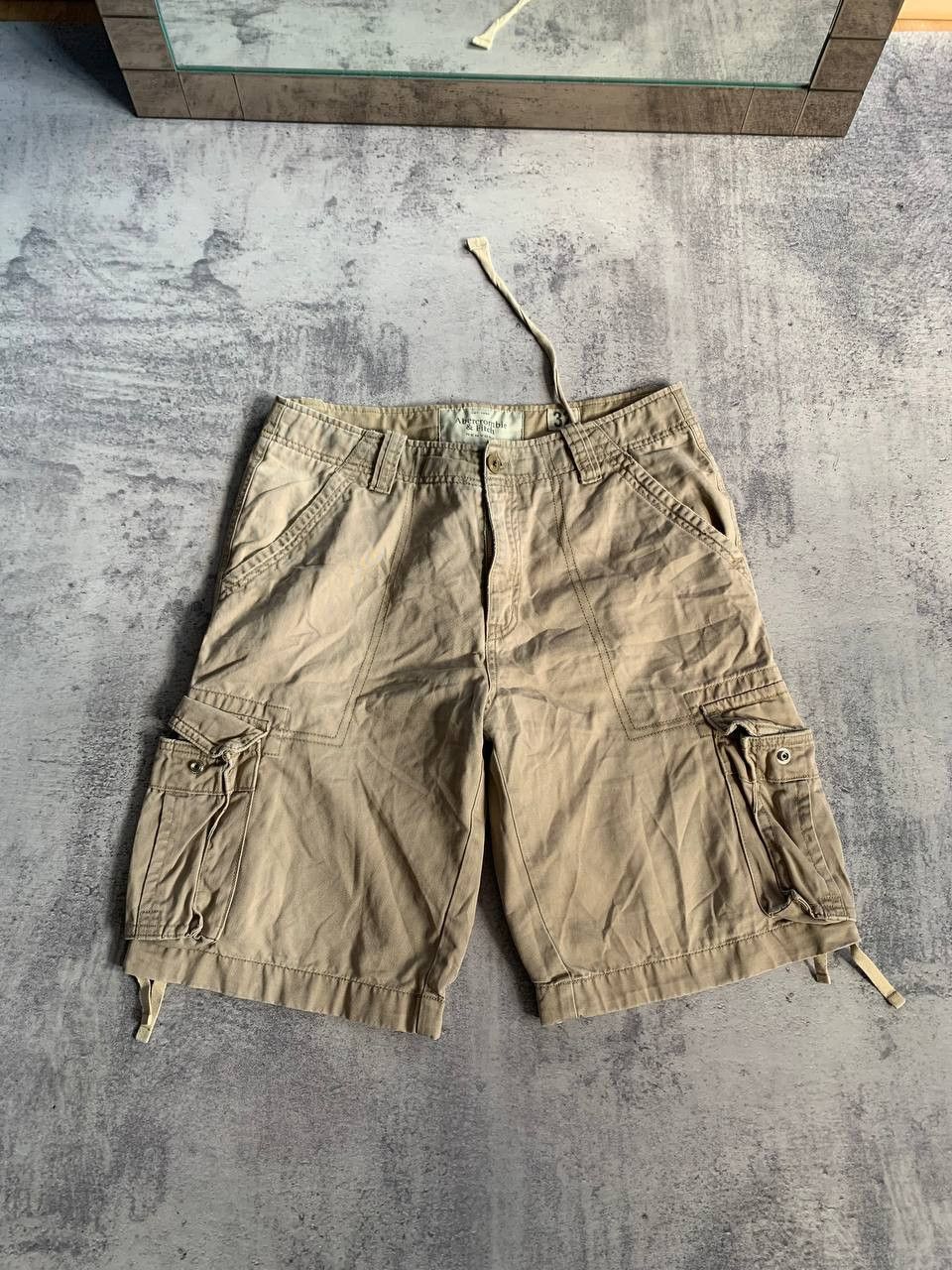 Abercrombie & Fitch ABERCROMBIE & FITCH Cargo Shorts Size US 32 / EU 48 - 2 Thumbnail