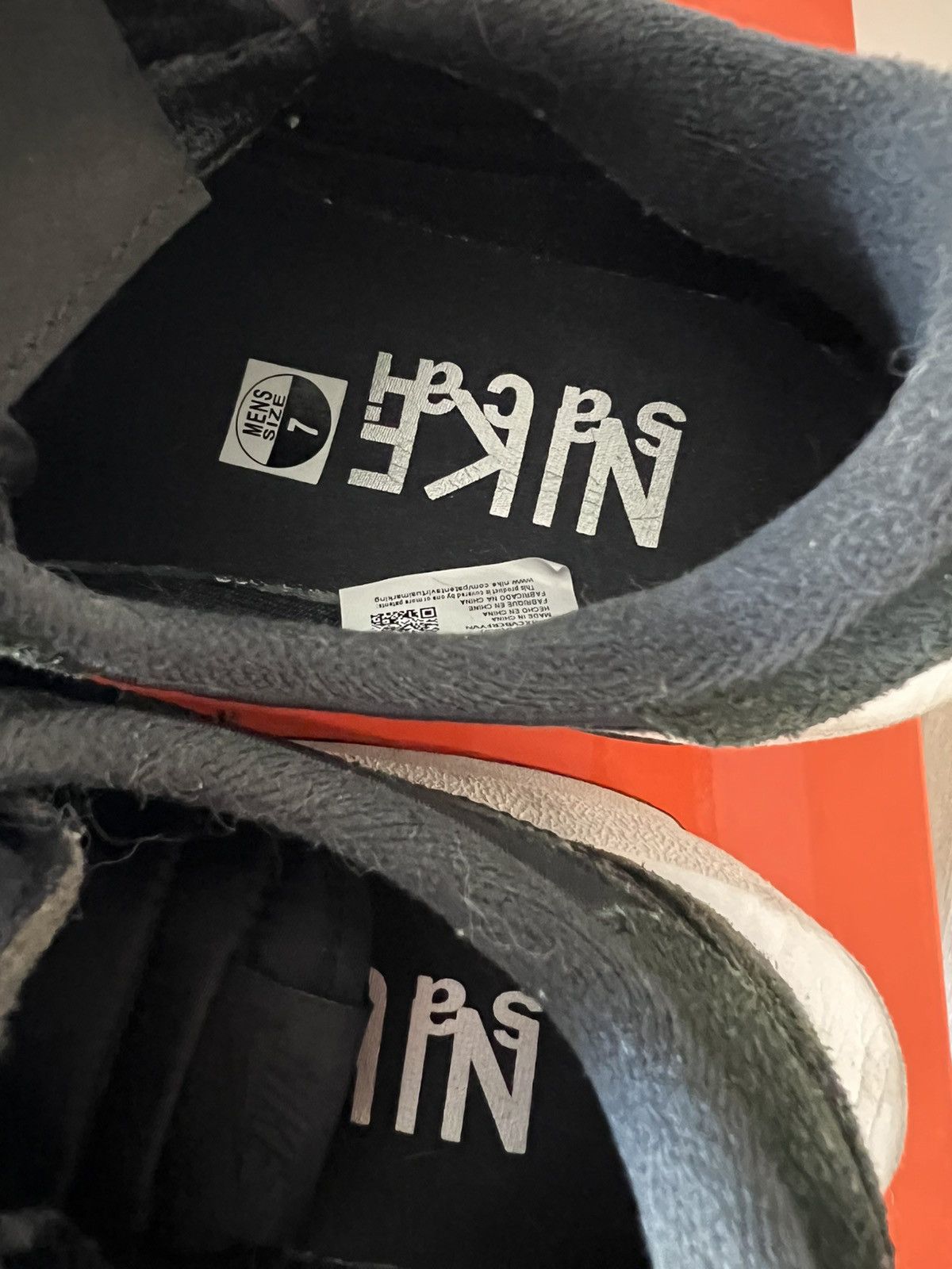 Nike × Sacai Sacai x Nike LD Waffle Nylon Black Size US 8.5 / IT 38.5 - 7 Thumbnail