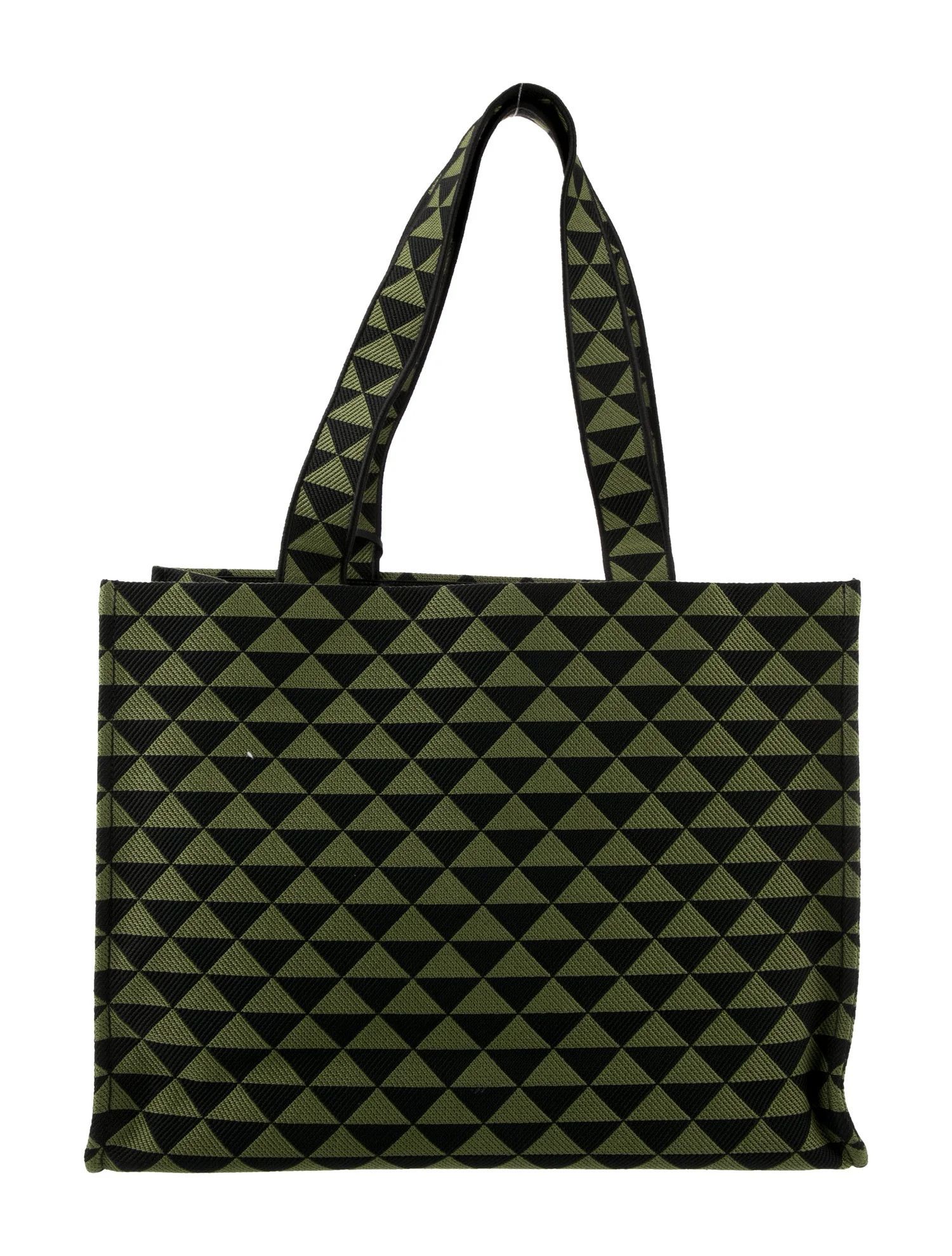 Prada oc11z0625 Size: OS / Symbole Tote Bag in Green/Black Size ONE SIZE - 4 Thumbnail
