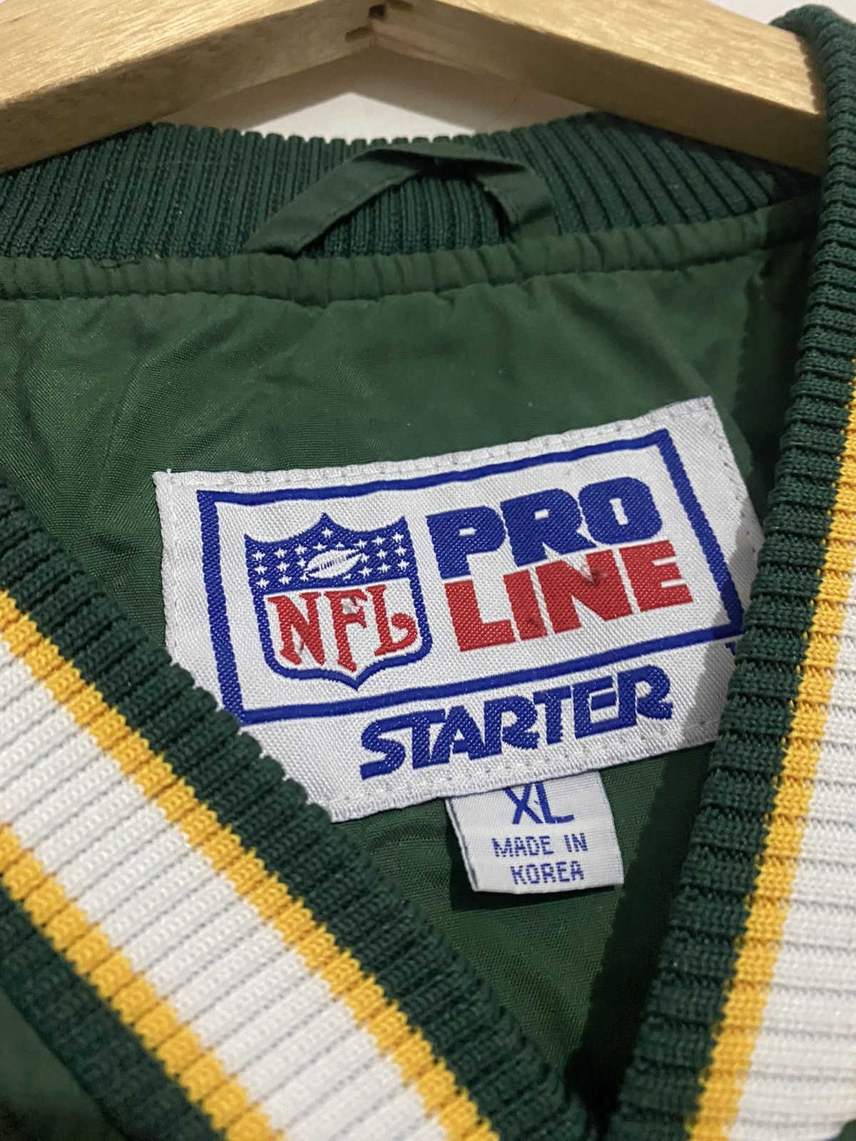 NFL Green Bay Packers Windbreaker Pullover Size US XL / EU 56 / 4 - 4 Thumbnail