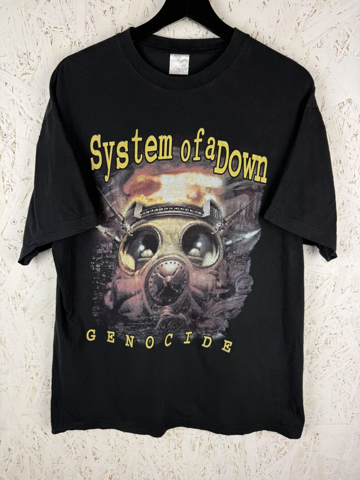 Band Tees 00s Vintage System Of A Down Genocide Metal Band T-Shirt L Size US L / EU 52-54 / 3 - 1 Thumbnail