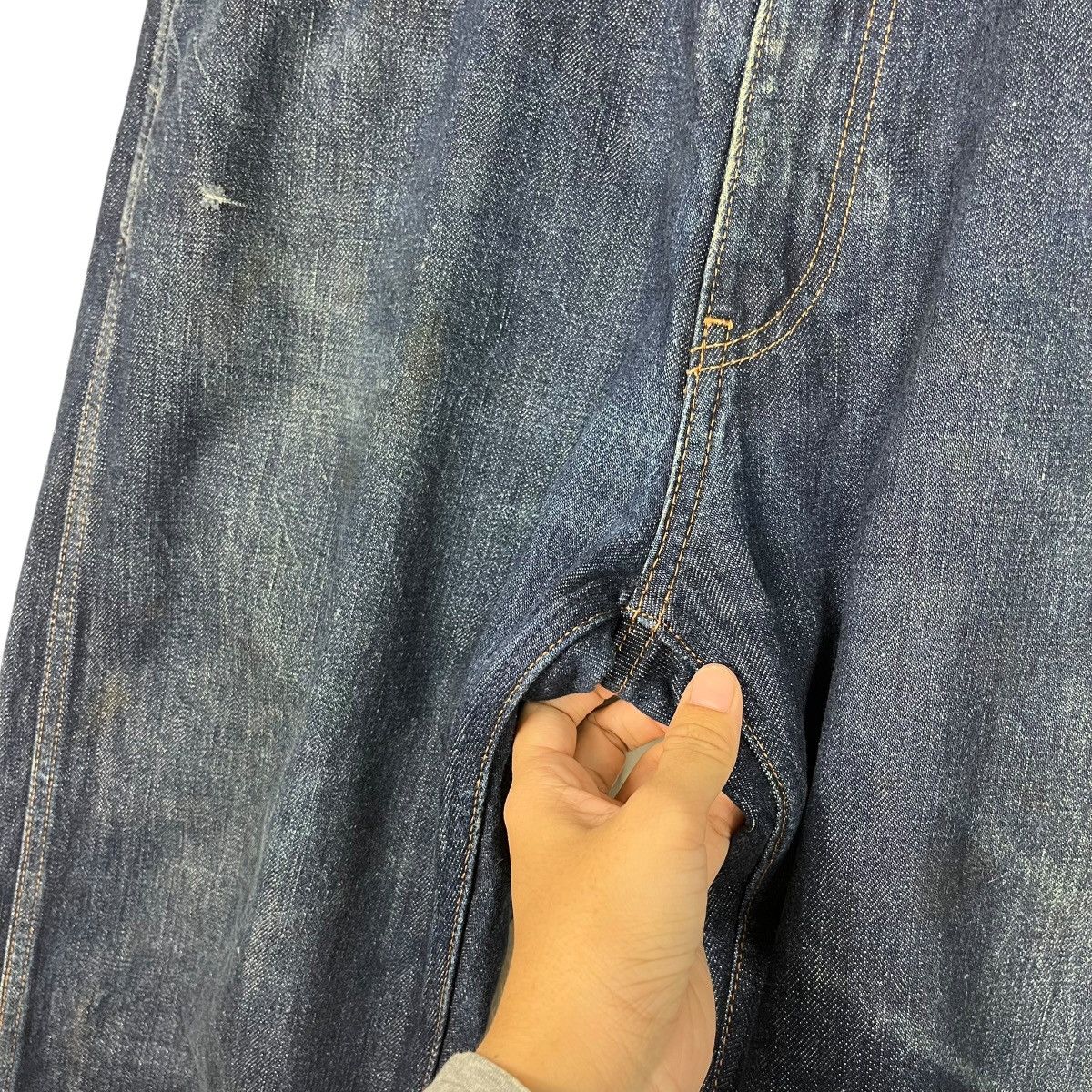 Bape Vintage Bathing Ape Bape Denim Jeans Size US 36 / EU 52 - 13 Thumbnail