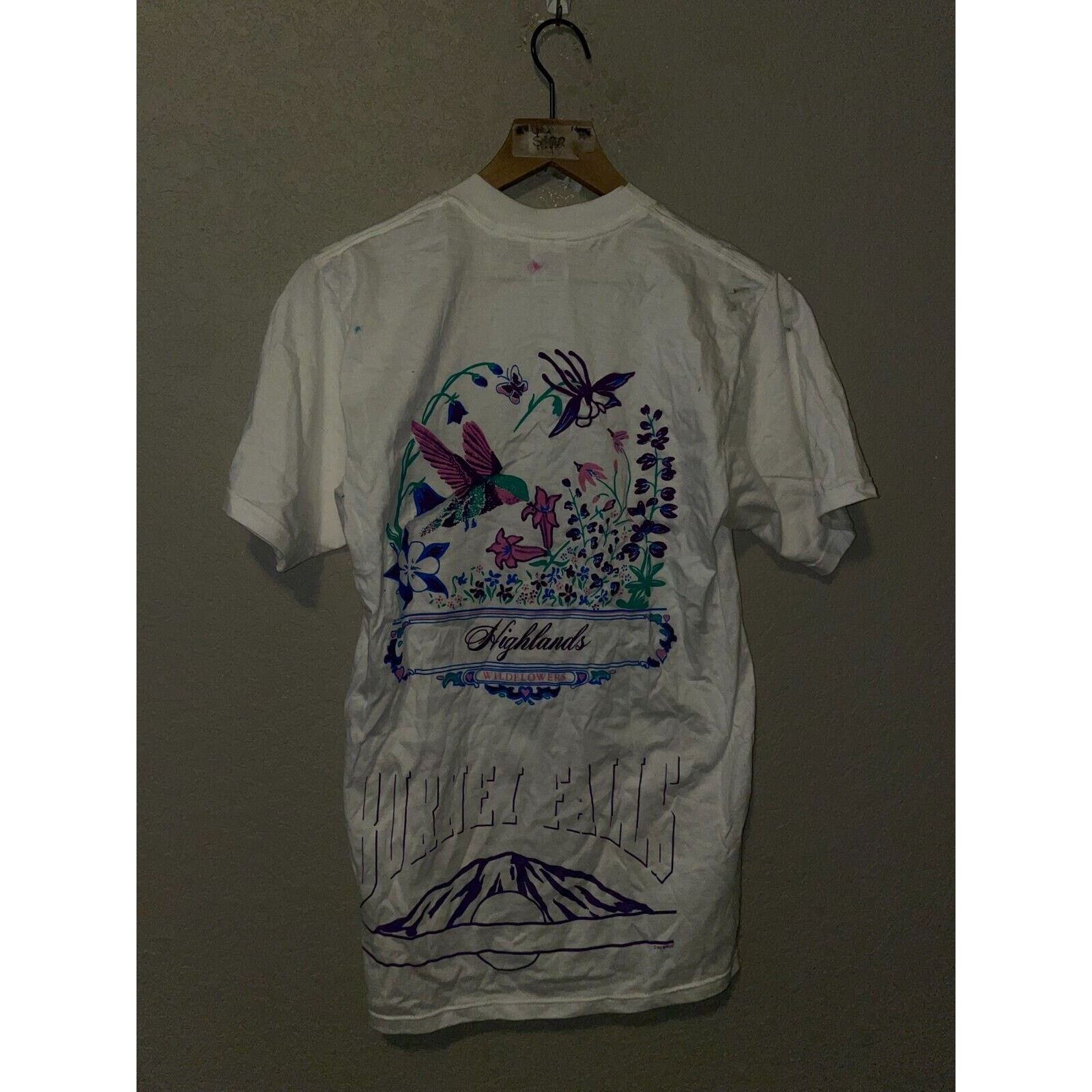 Jerzees 90s Test print Mount Rushmore Grand Teton Highlands Shirt M Size US M / EU 48-50 / 2 - 8 Thumbnail