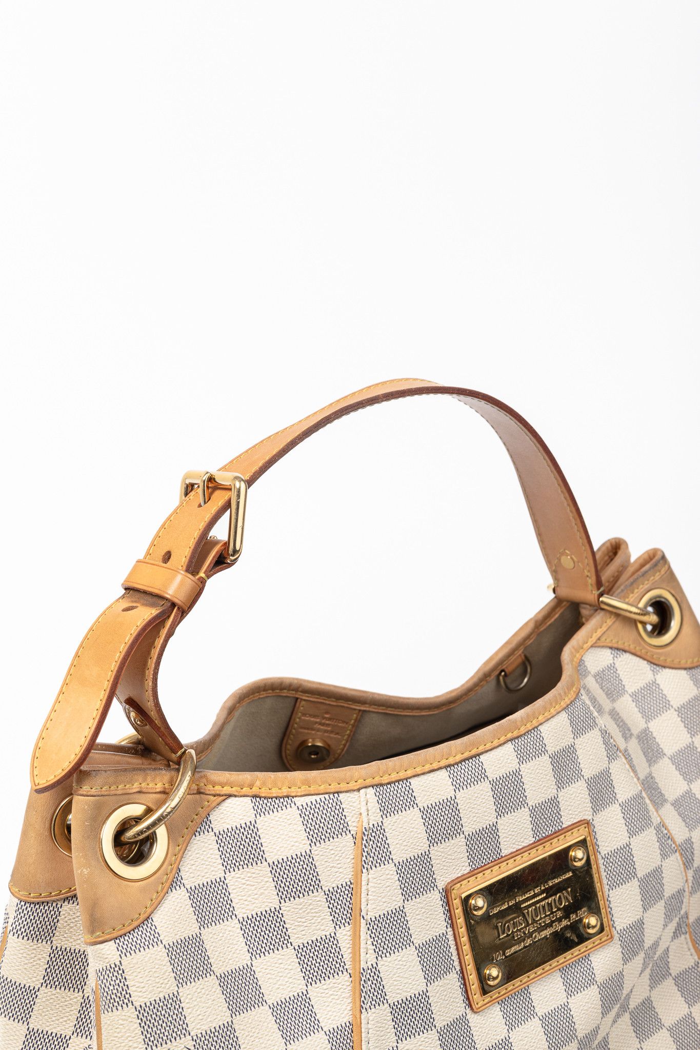 Louis Vuitton Louis Vuitton Galleria PM Damier Azur Canvas Hobo Size ONE SIZE - 6 Thumbnail