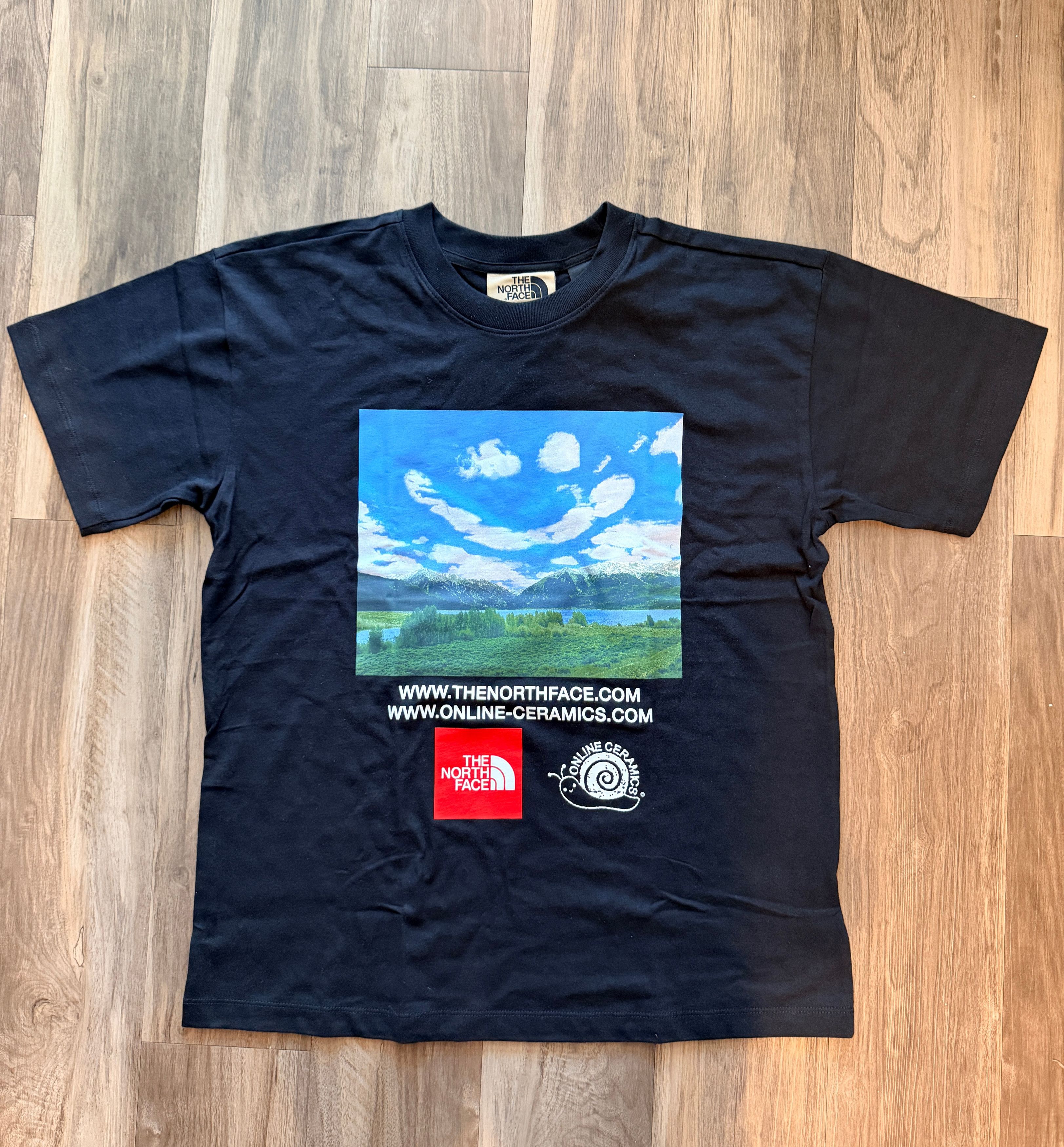 Online Ceramics × The North Face TNF Online Ceramics Smile Cloud Tee Black Size US M / EU 48-50 / 2 - 1 Thumbnail