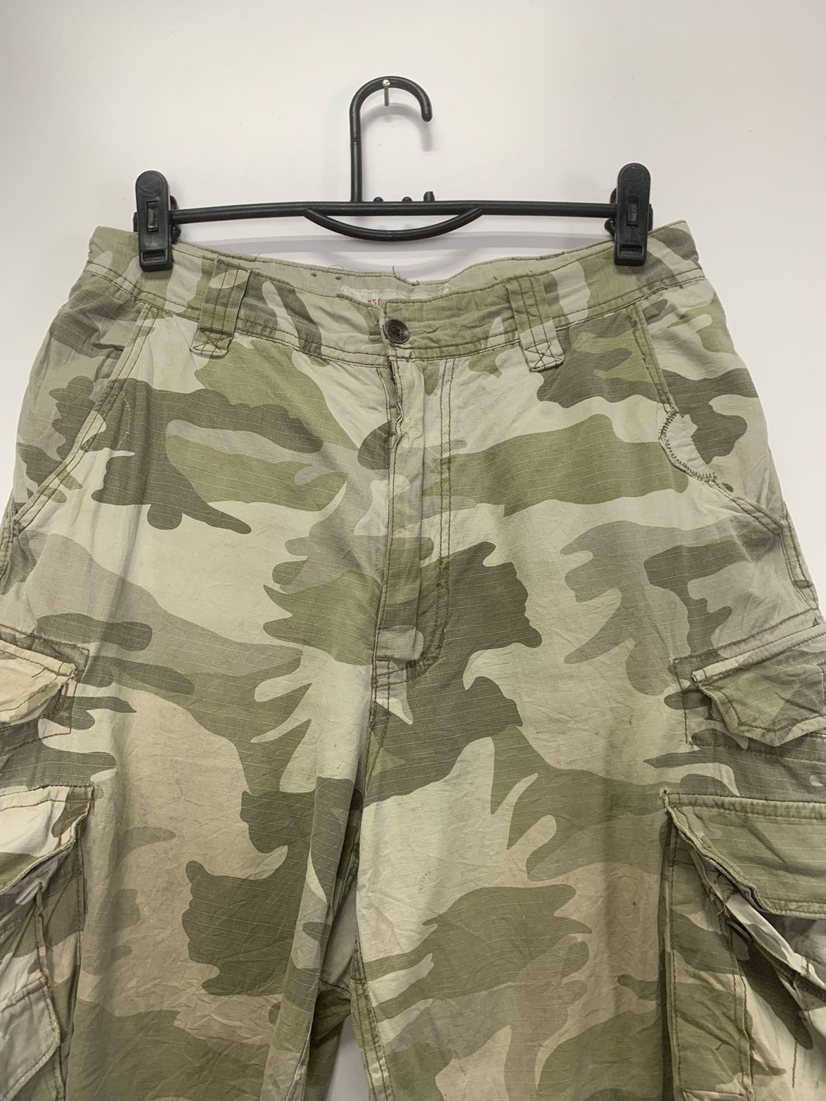 Japanese Brand × Vintage Vintage Camo short pant Size US 30 / EU 46 - 2 Thumbnail