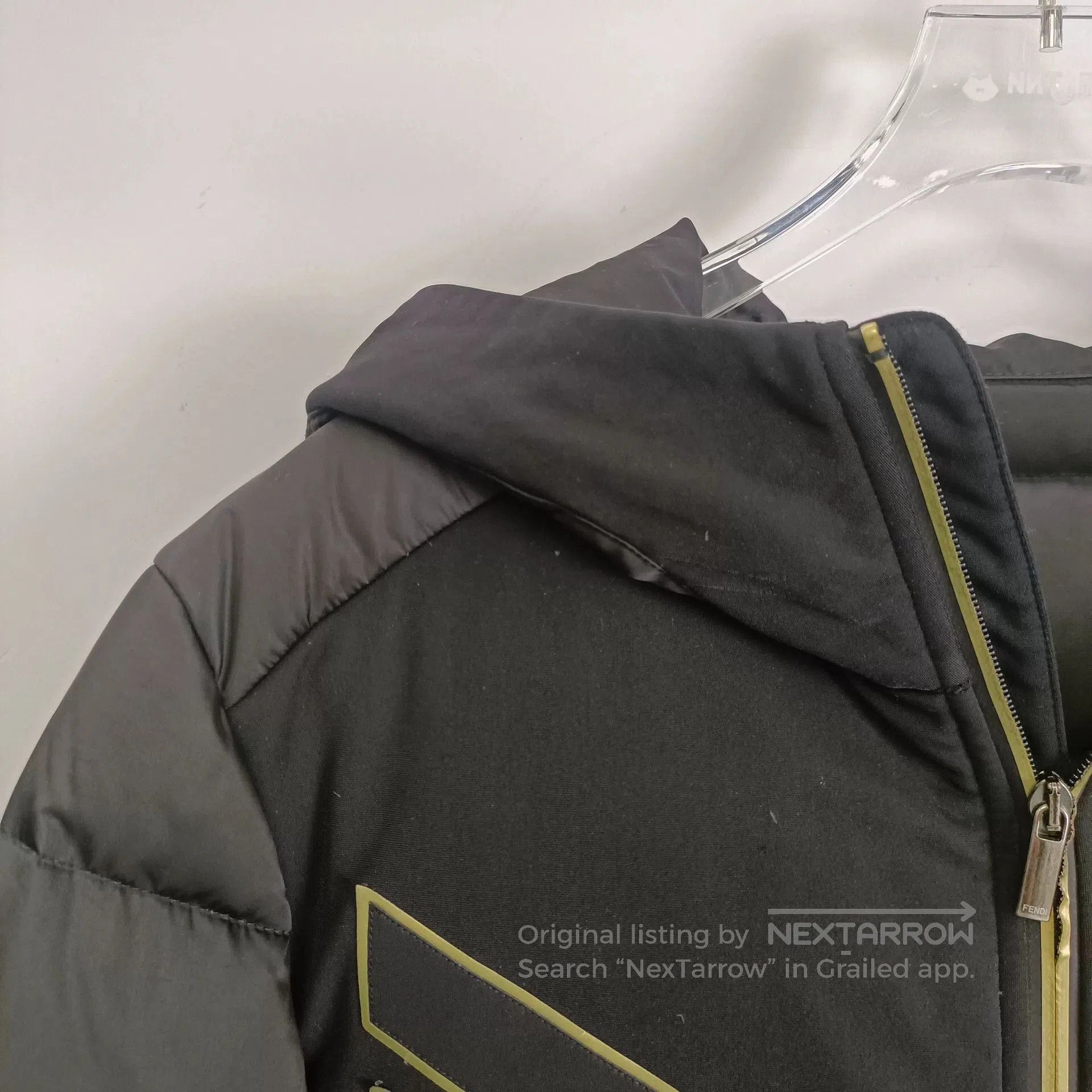 Fendi Fendi Monster Eyes Hooded Down Jacket. Size US M / EU 48-50 / 2 - 3 Thumbnail