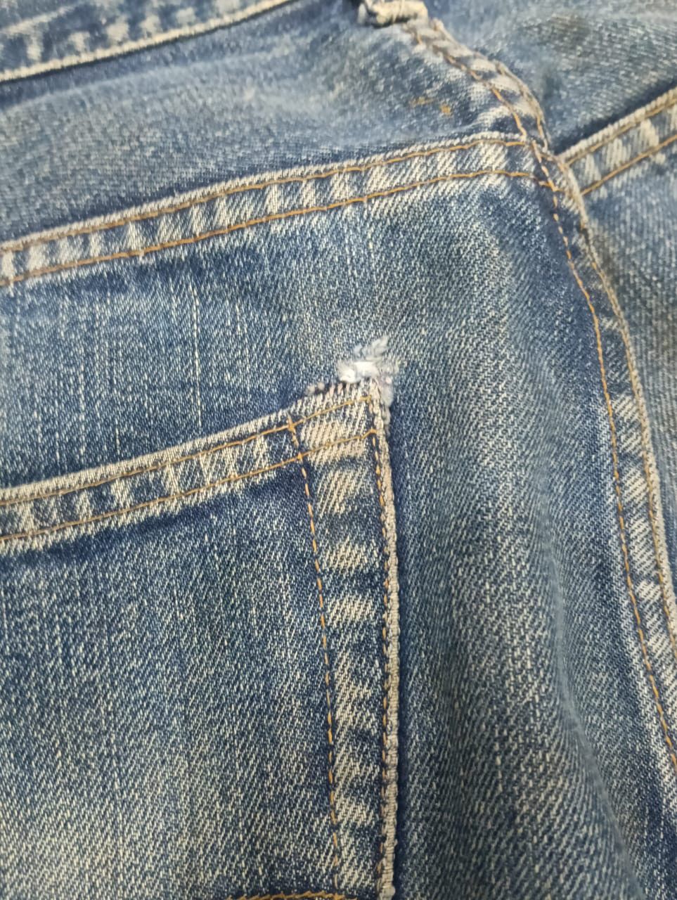 Levi's Vintage Clothing × Vintage Vintage Levis 50’s Made in Usa Jeans Size US 36 / EU 52 - 13 Thumbnail