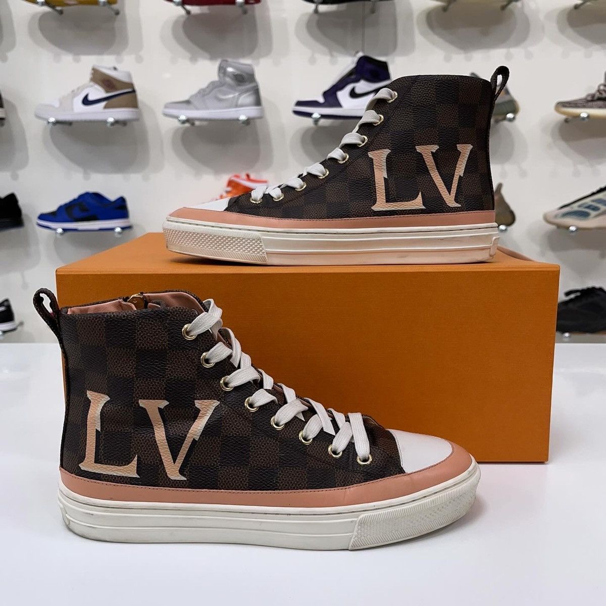 louis vuitton nike high tops