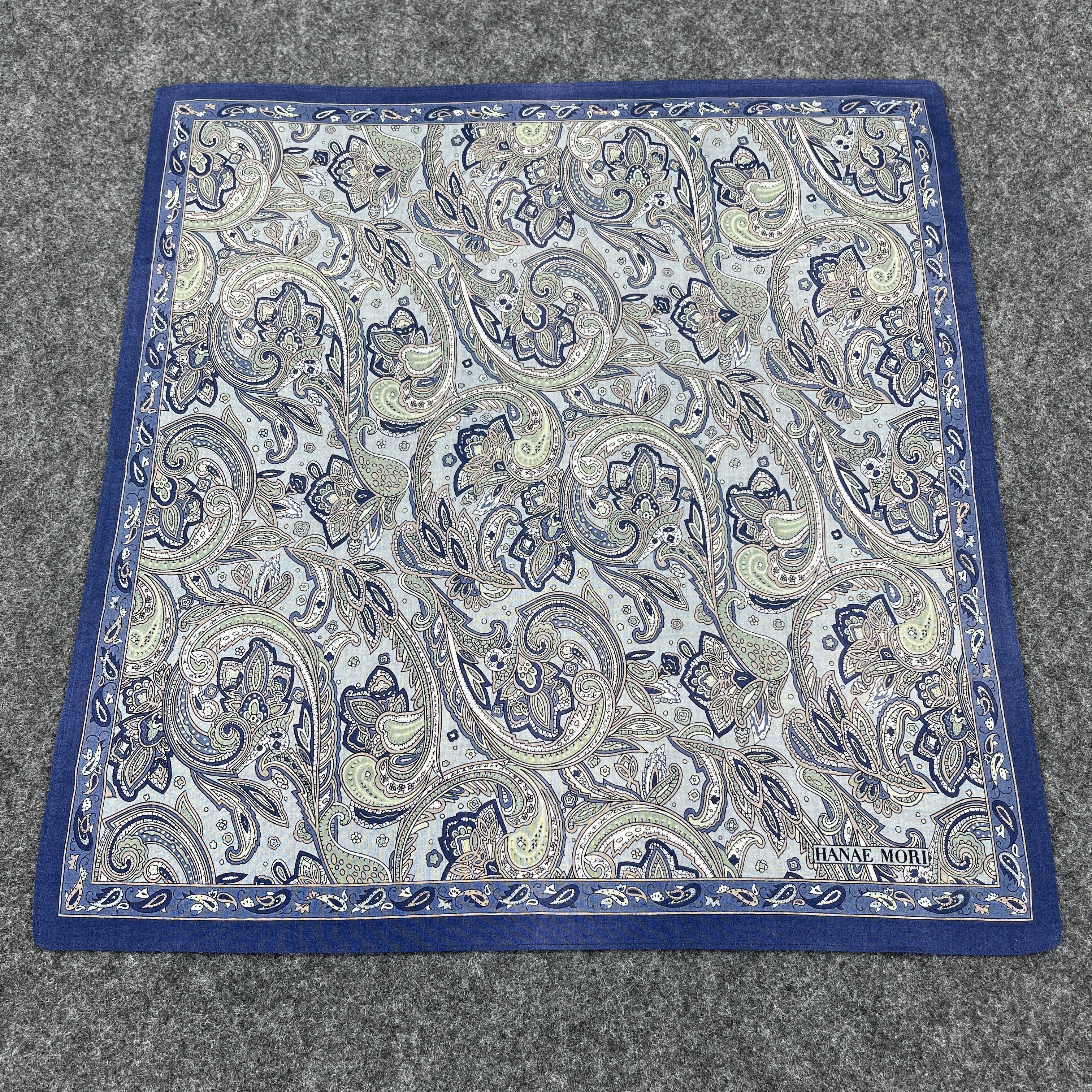 Hanae Mori × Japanese Brand Hanae Mori Bandana / Handkerchief / Neckerchief B212 Size ONE SIZE - 3 Thumbnail