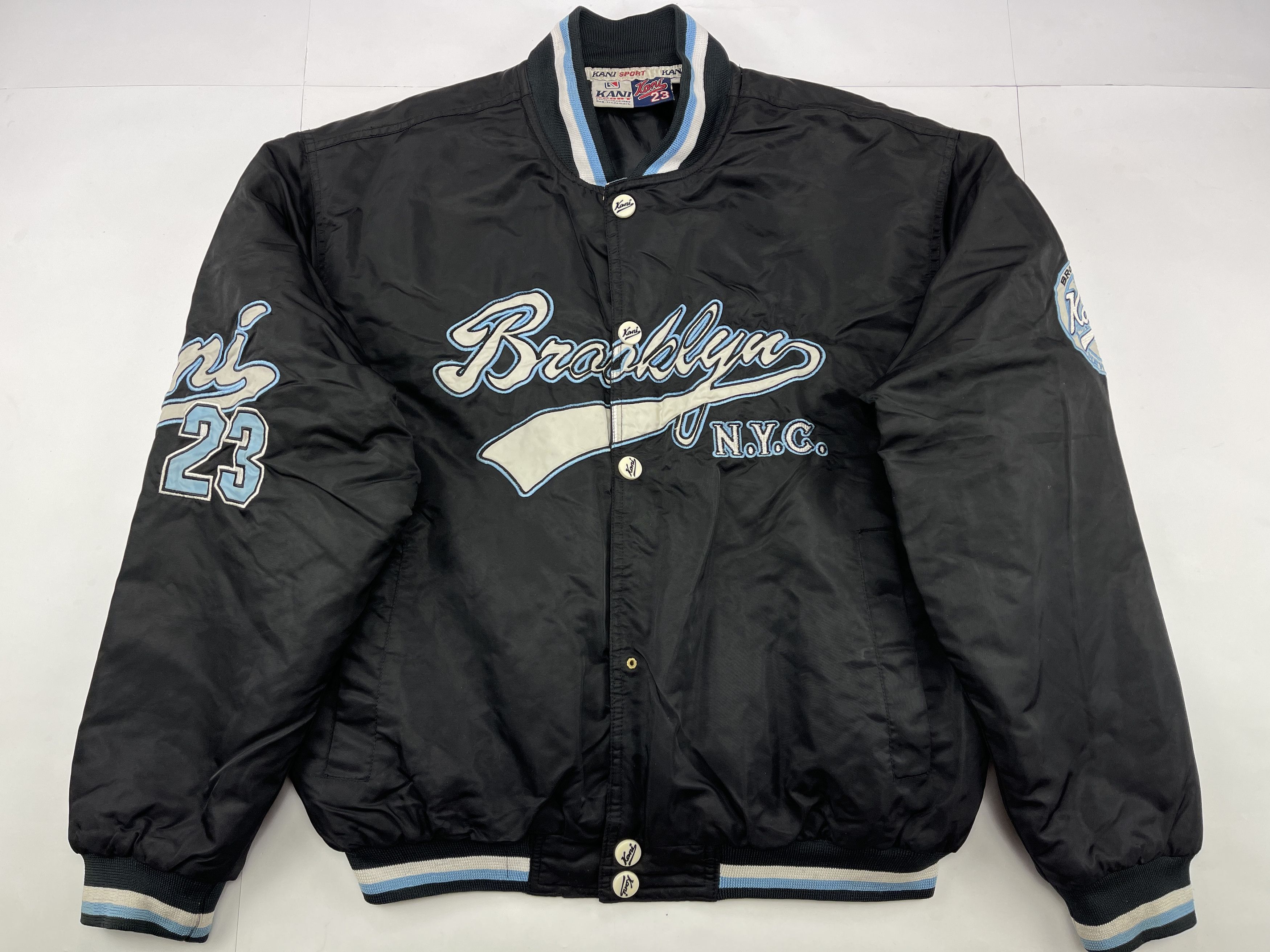 Karl Kani KARL KANI jacket, vintage bomber, 90s hip hop, 1990s, size M Size US M / EU 48-50 / 2 - 2 Thumbnail
