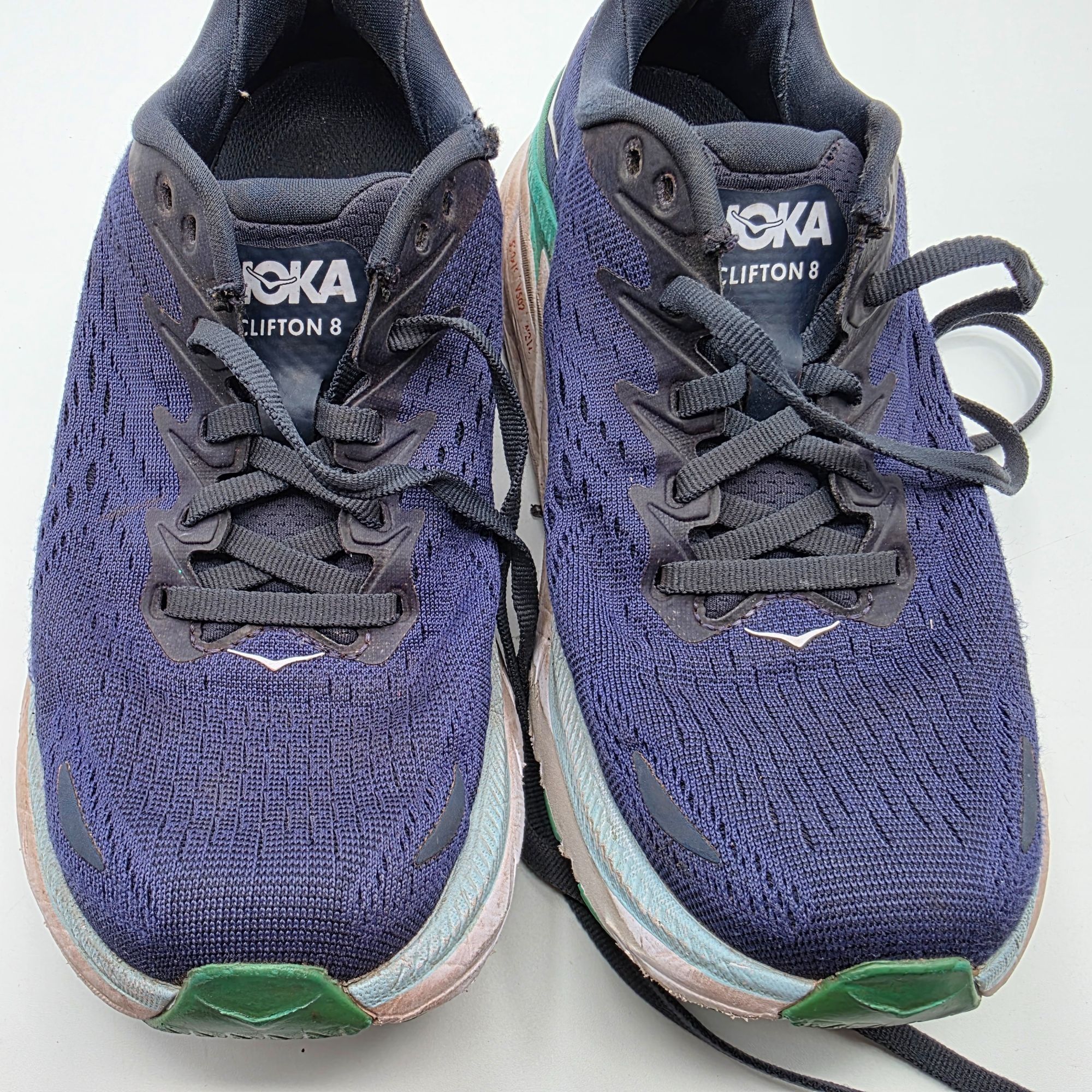 Hoka Hoka One One Clifton 8 Womens Size 5.5 B Blue Athletic Shoes Size US 5.5 / IT 35.5 - 10 Thumbnail