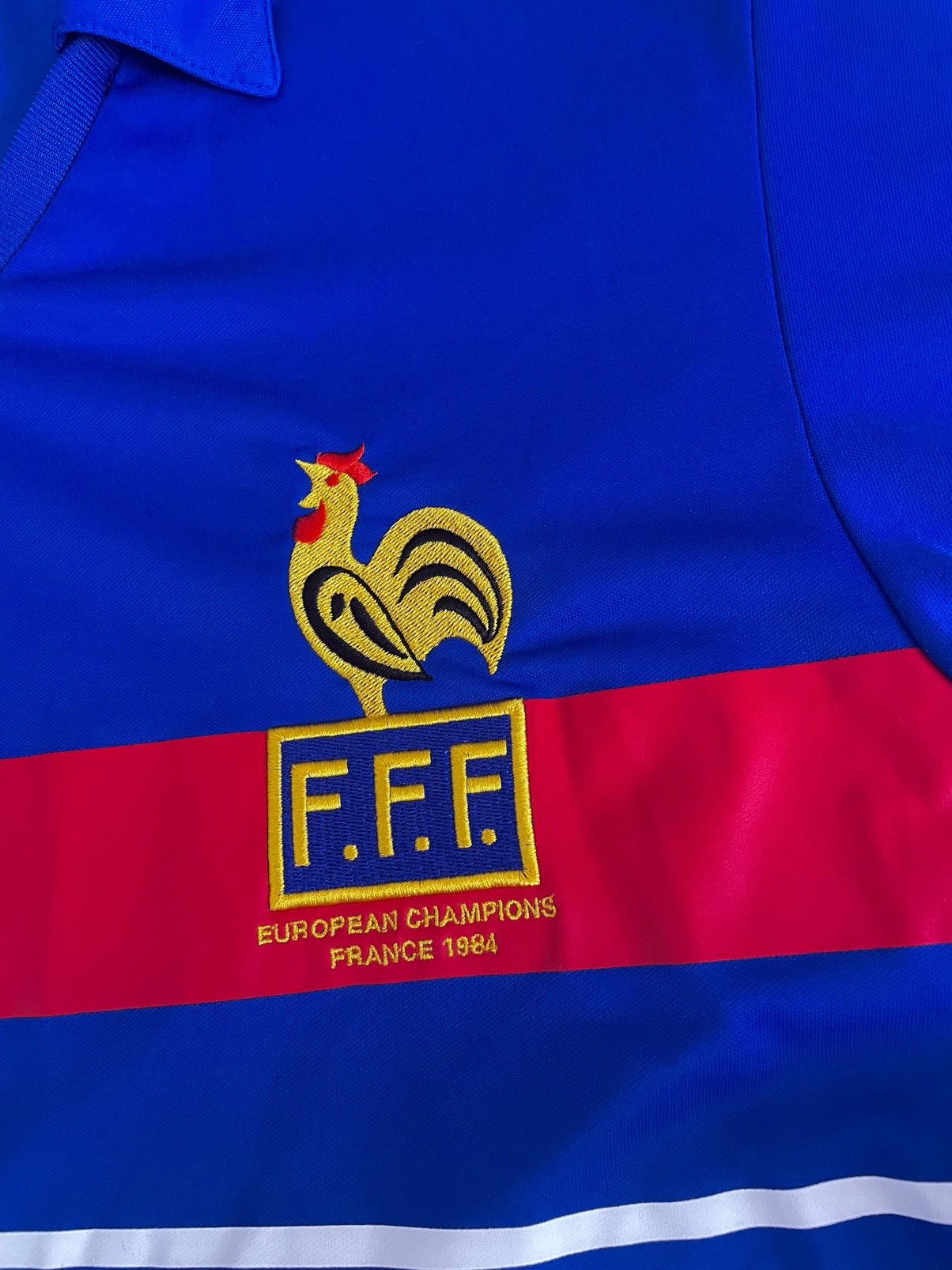 Adidas Vintage Adidas 1984 France FFF Jersey Size US XL / EU 56 / 4 - 3 Thumbnail