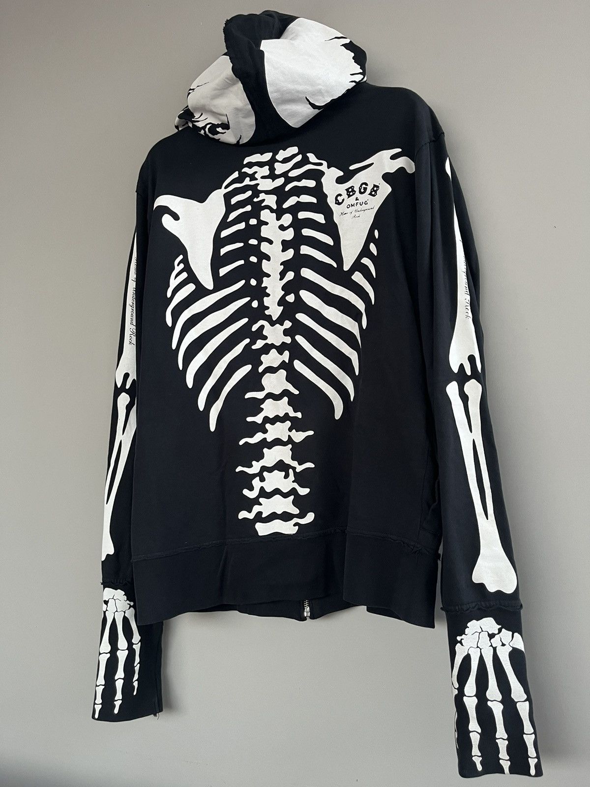 5351 POUR LES HOMMES SKELETON CBGB & OMFUG JAPANESE SEDITIONARIES PUNK STYLE Size US L / EU 52-54 / 3 - 4 Thumbnail