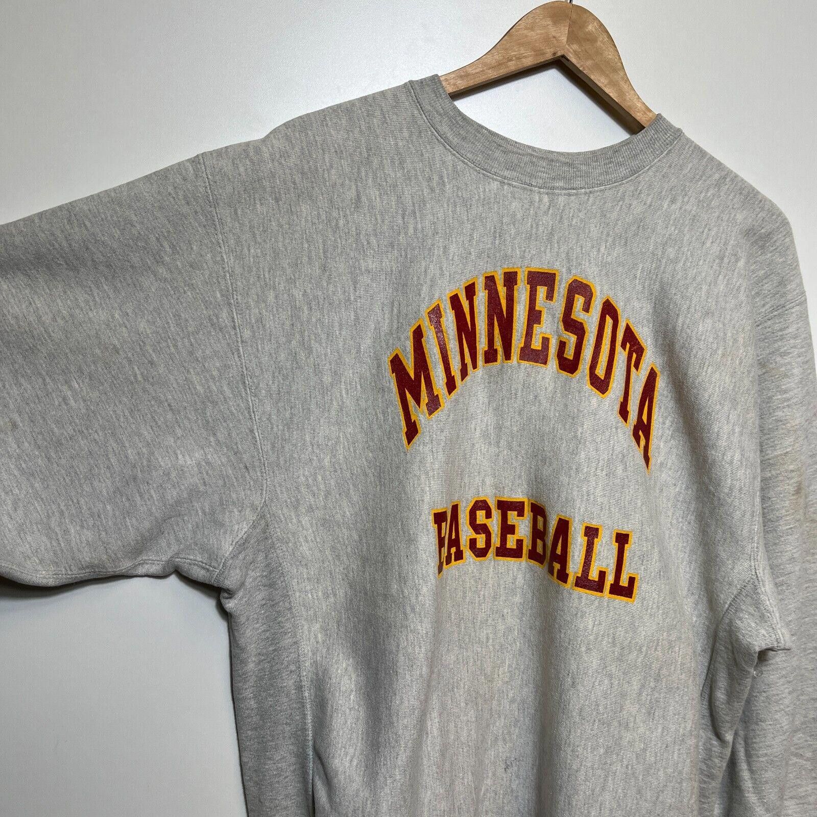 Champion × Vintage 80s Minnesota Champion Reverse Weave Warmup Sweatshirt 2XL Size US 40 / EU 56 - 7 Thumbnail