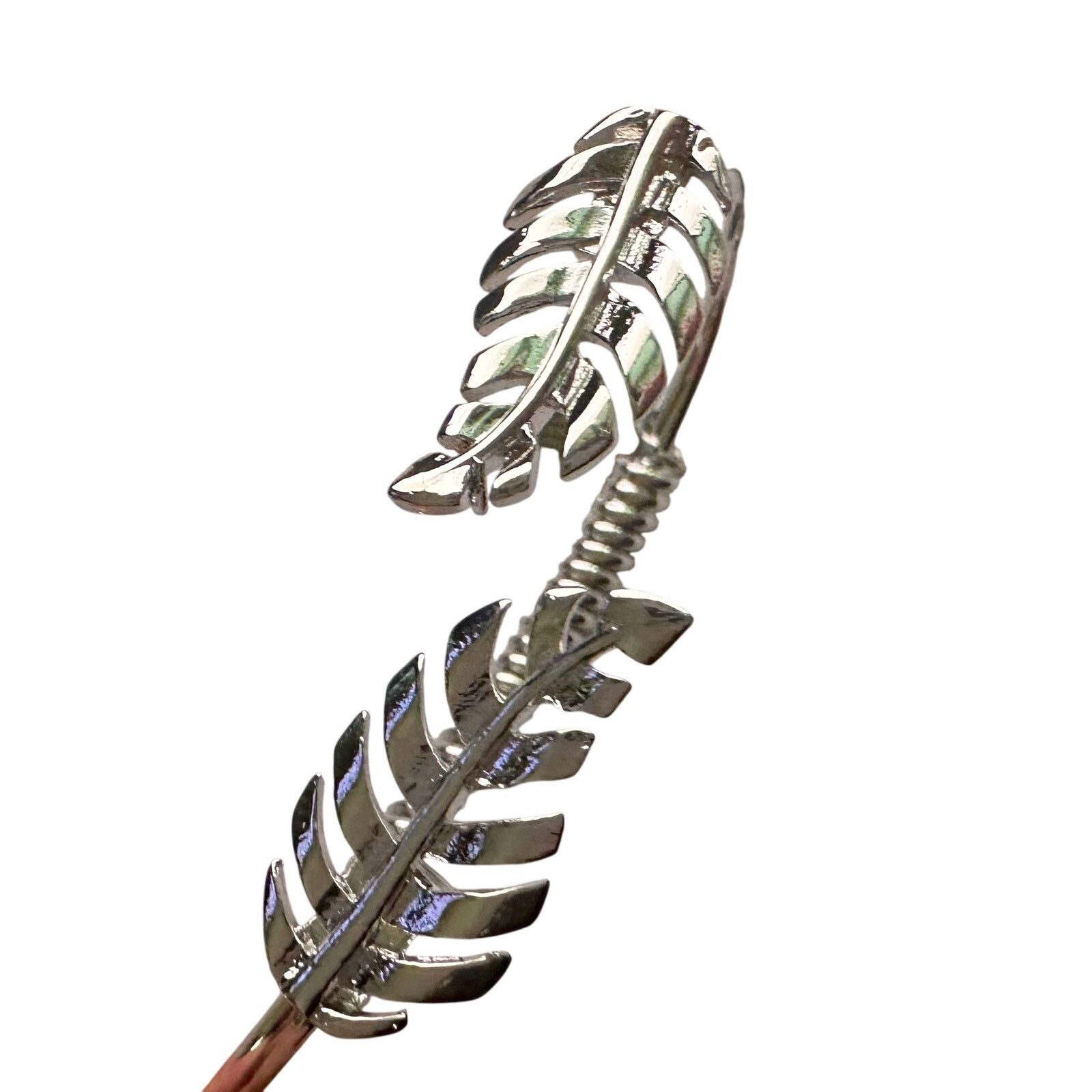 Other Kinsley Armelle Laurel Leaf Bracelet - Silver Ion Plated Size ONE SIZE - 10 Thumbnail
