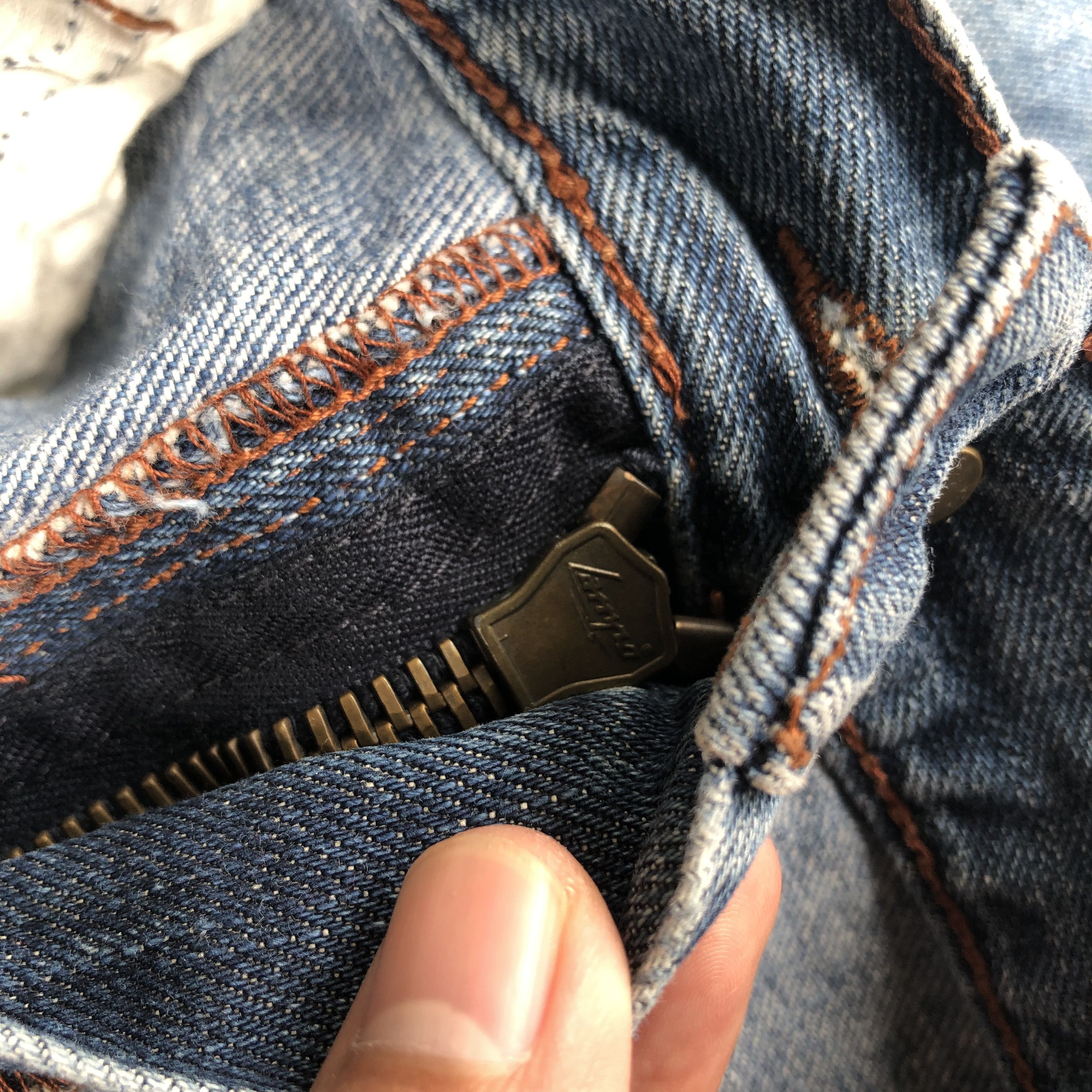 Gucci Gucci Embroided Logo Pocket Denim 🍒 Size US 36 / EU 52 - 8 Thumbnail