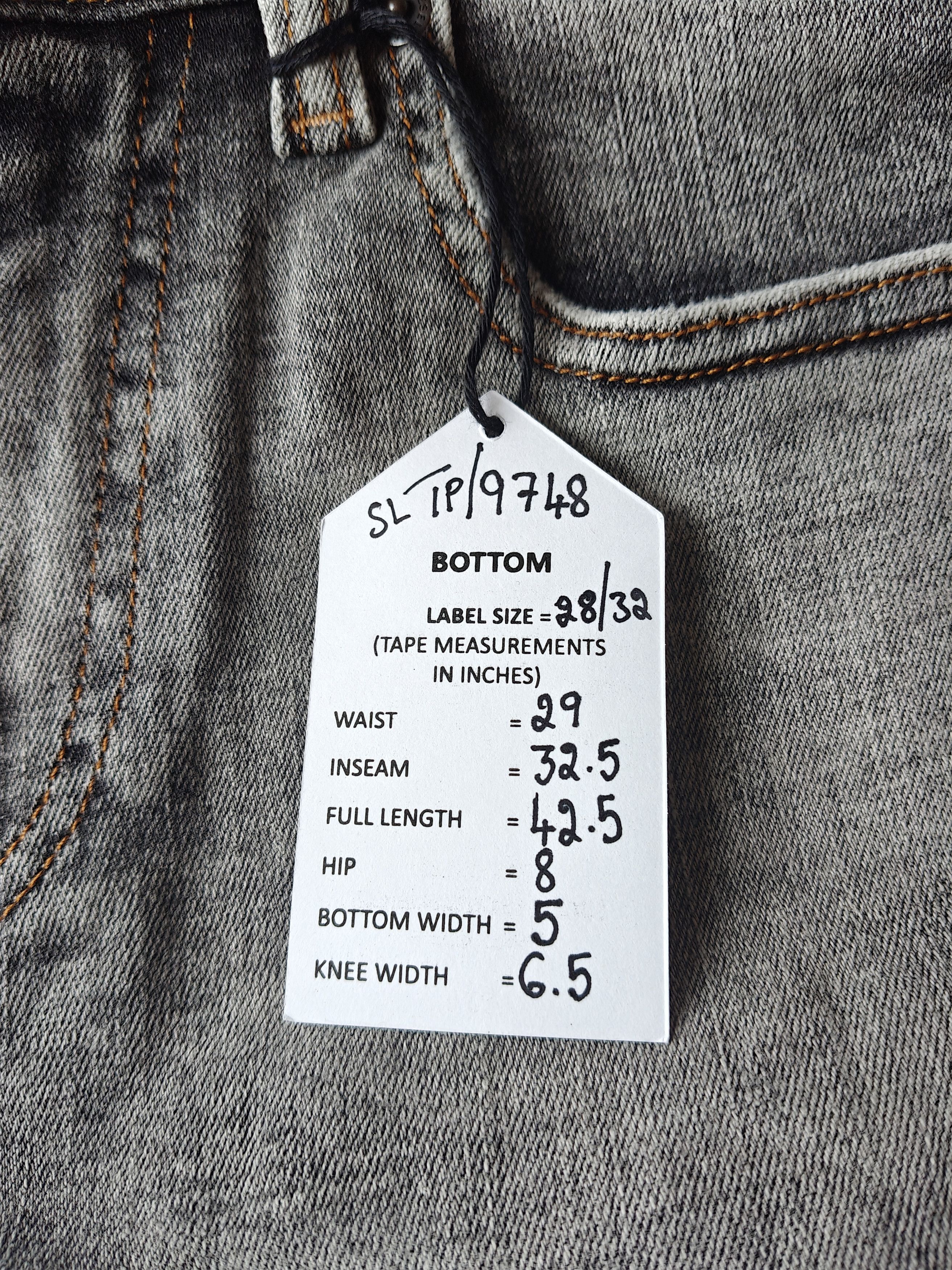 Diesel Diesel 1979 SLEENKER-R L.32 MENS JEANS SLTP/9748 Size US 28 / EU 44 - 12 Thumbnail
