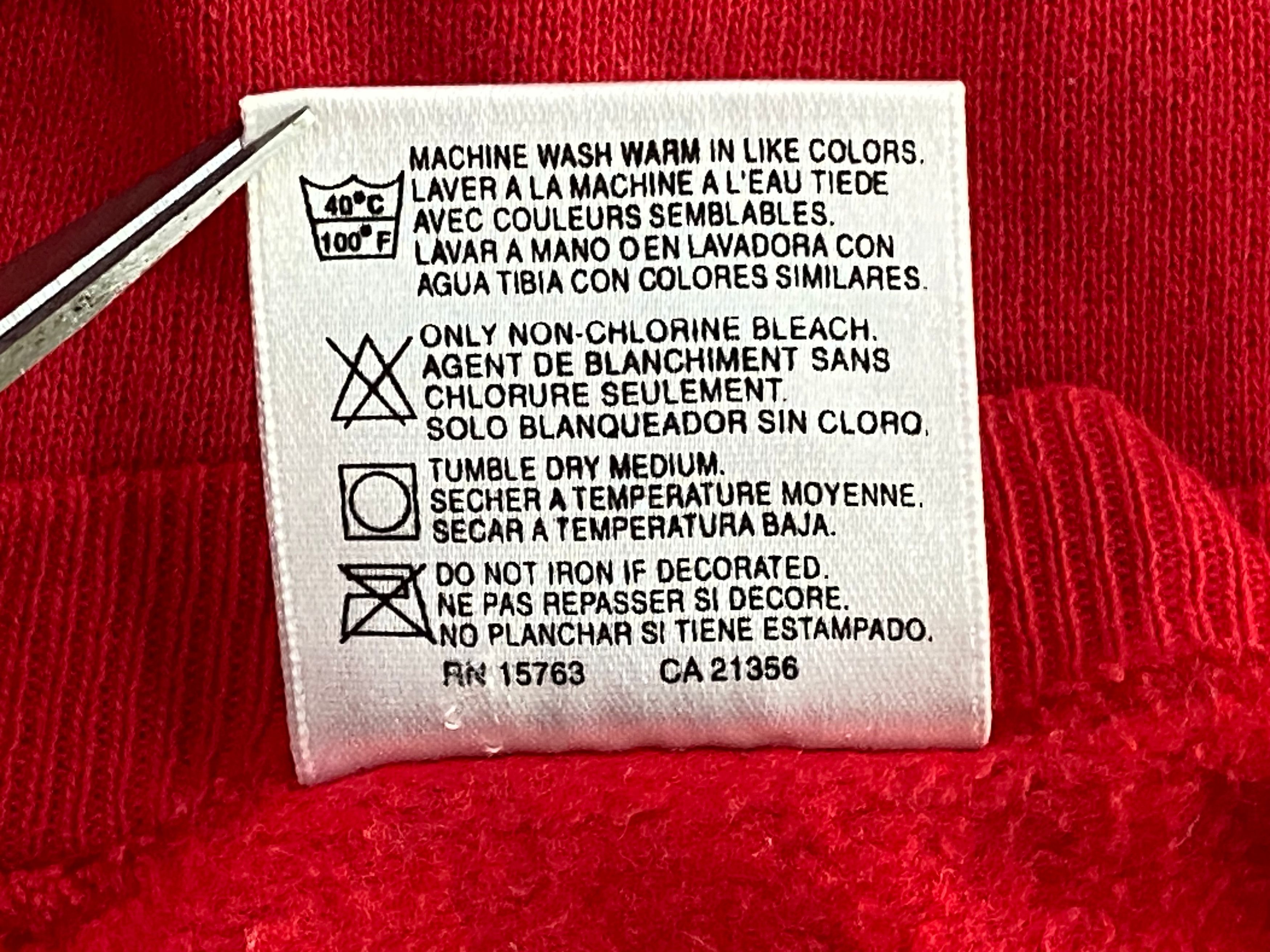 Hanes × Vintage Silver Lake Sweatshirt Vintage Red Lakeites Football Team Size US XL / EU 56 / 4 - 10 Thumbnail