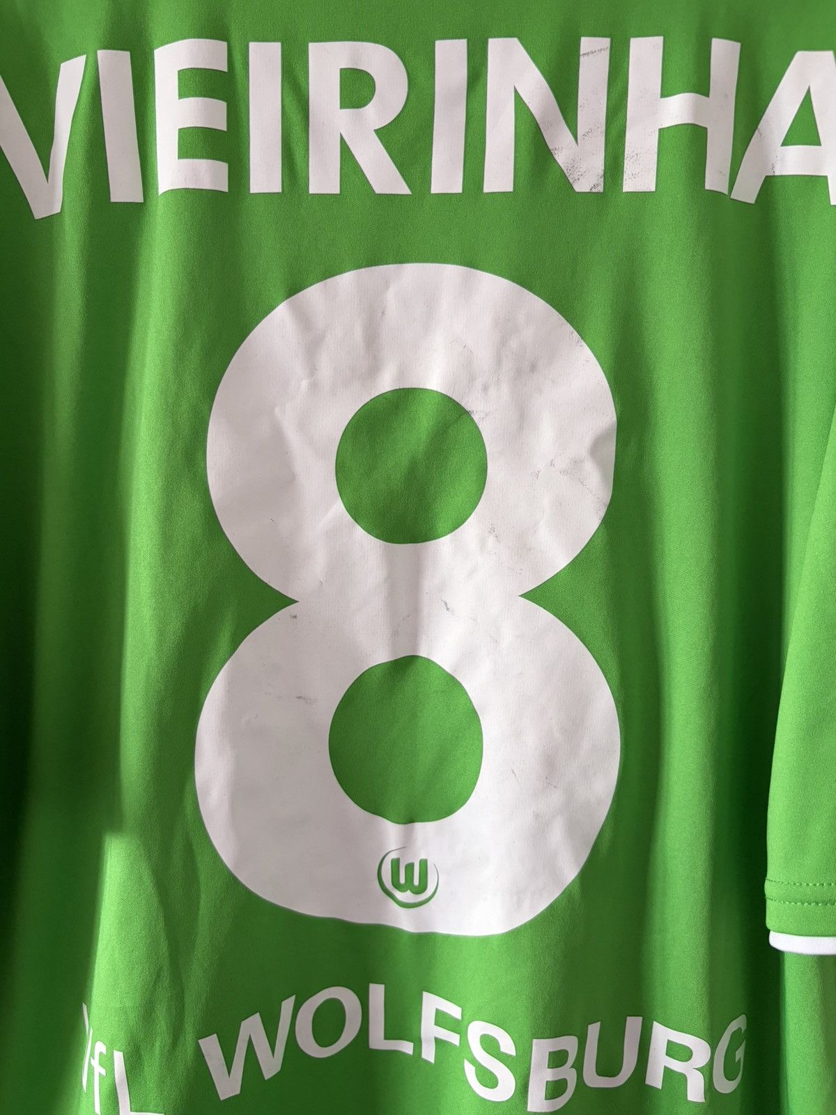 Wolfsburg kappa 2014/2015 domowa Vierinha — zdjęcie 2