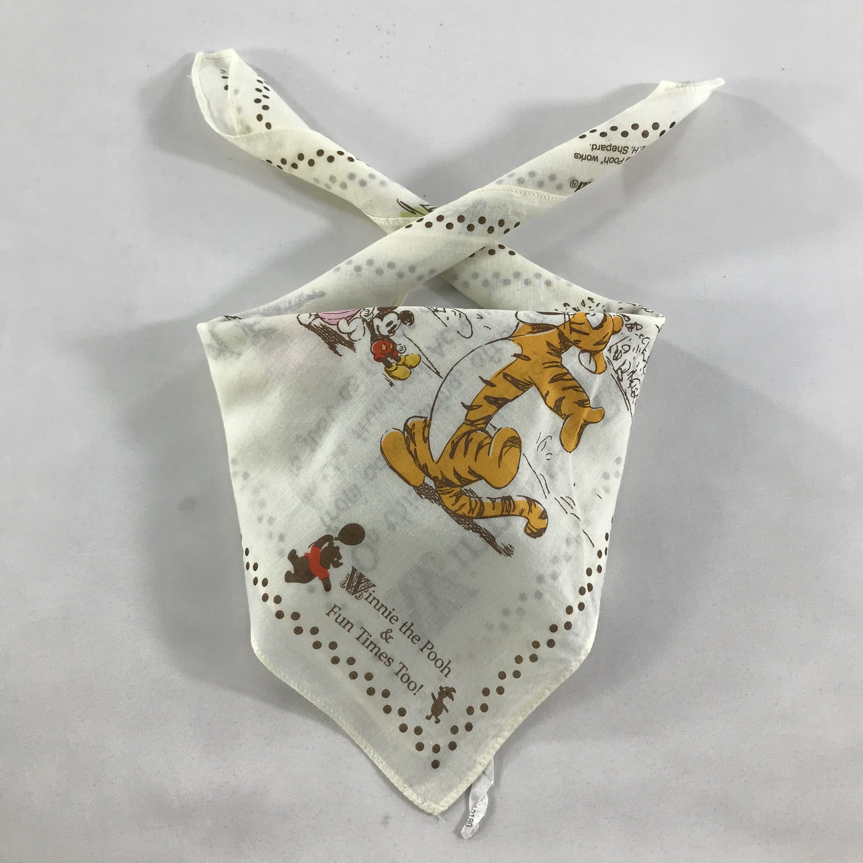Disney × Vintage Disney Bandana / Handkerchief / Neckerchief - S1819 Size ONE SIZE - 3 Thumbnail