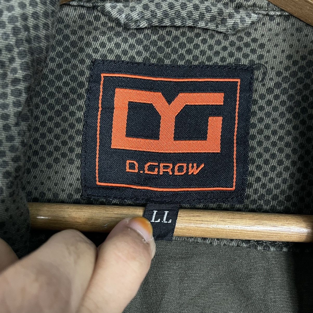 Japanese Brand Japanese Brand D.Grow Camo Zipper Jacket Size US M / EU 48-50 / 2 - 15 Thumbnail