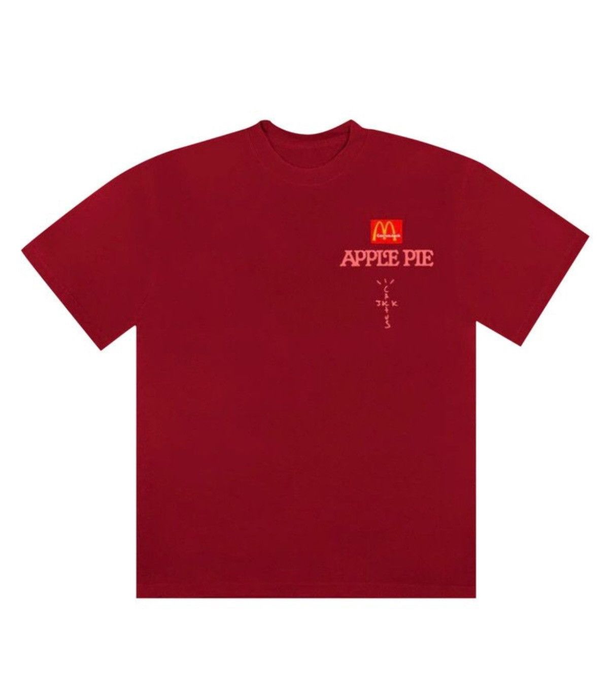 Travis Scott Travis Scott x McDonald’s Apple Pie T Shirt Size US M / EU 48-50 / 2 - 4 Thumbnail