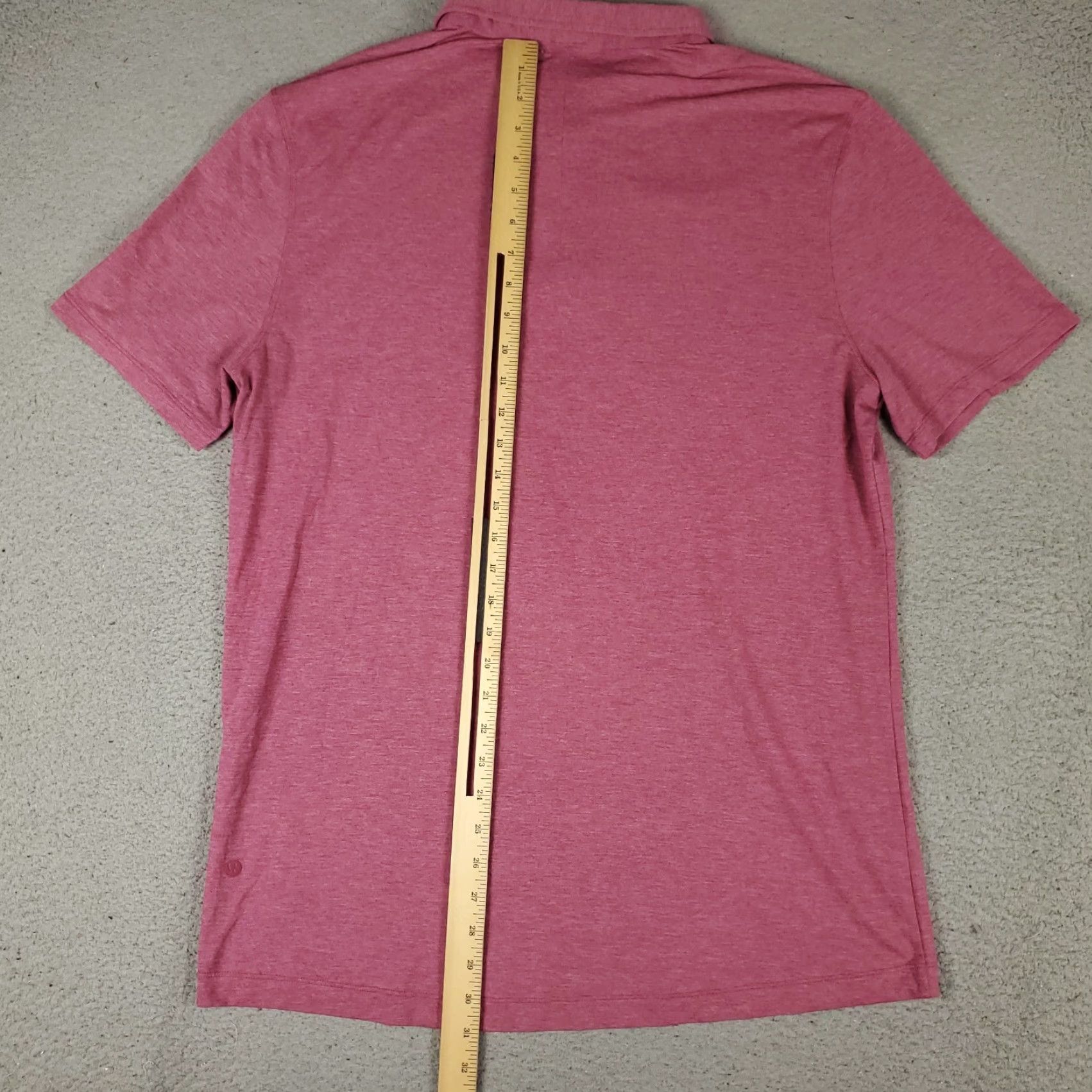 Lululemon Lululemon Polo Shirt Mens XL Red Merlot Stretch Golf Short Sleeve Shirt Polo Mens XL Red Merlot Stretch Golf Short Sleeve Size US XL / EU 56 / 4 - 5 Thumbnail