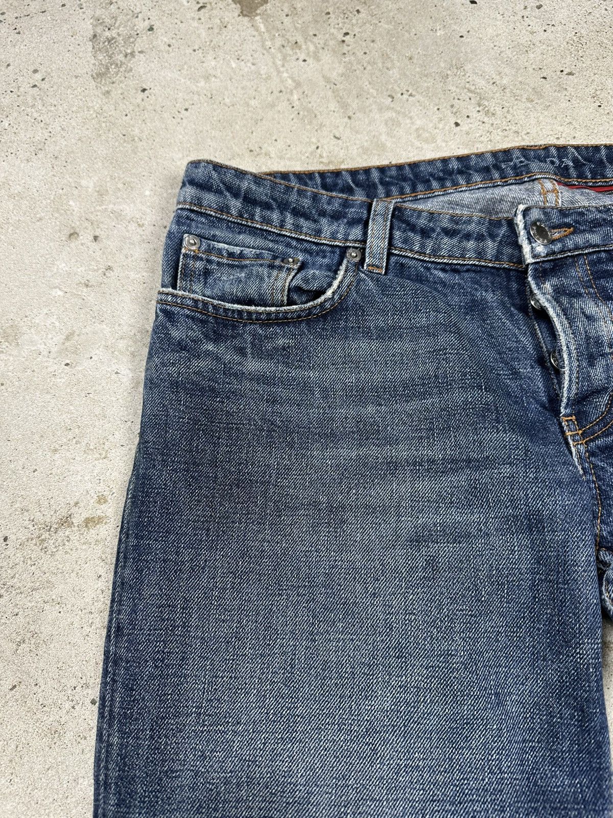 Prada Prada Straight Fit Tab Blue Denim Pants Jeans Size US 30 / EU 46 - 8 Thumbnail
