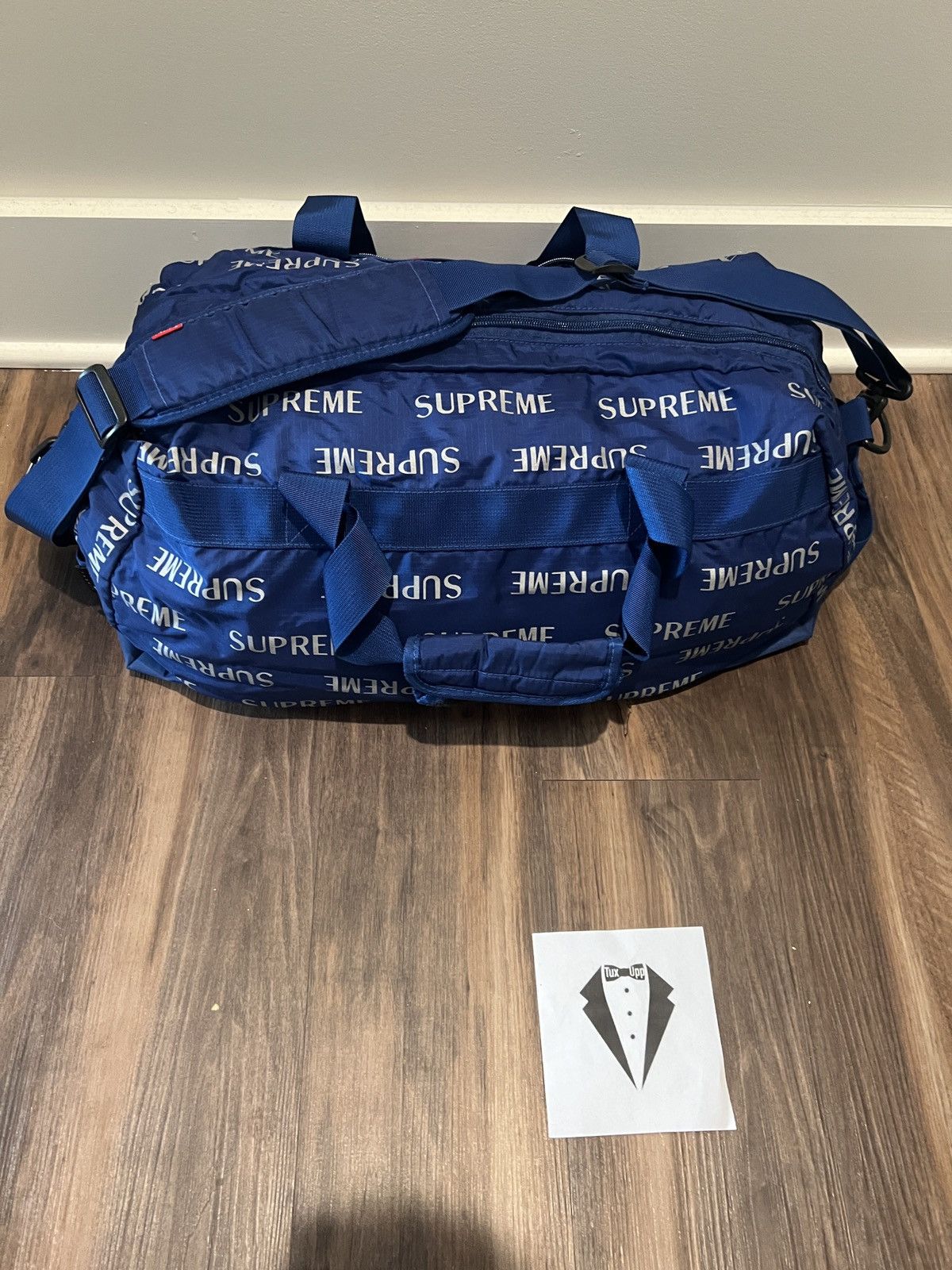 Supreme Supreme 3m Reflective Repeat Duffle Bag Size ONE SIZE - 3 Thumbnail