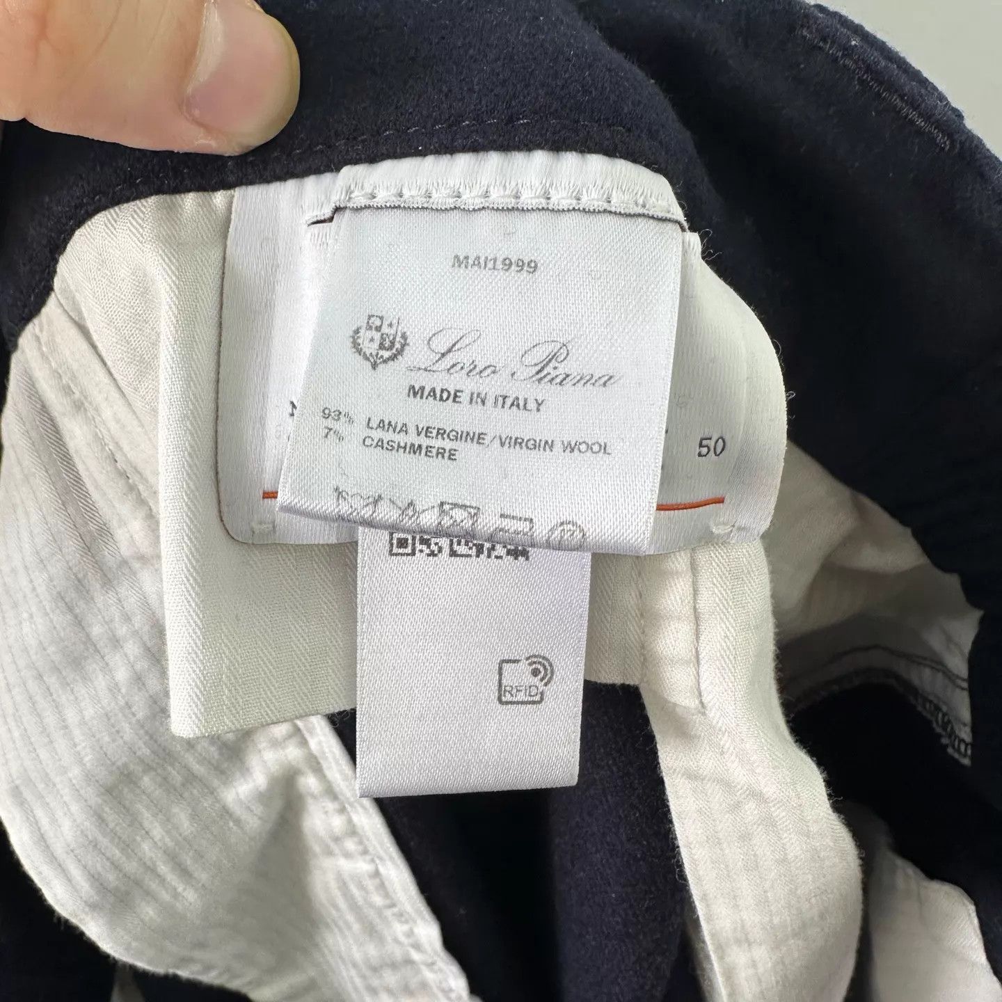 Loro Piana Loro Piana Wool Tailored Trousers Size 50 Size US 34 / EU 50 - 4 Thumbnail