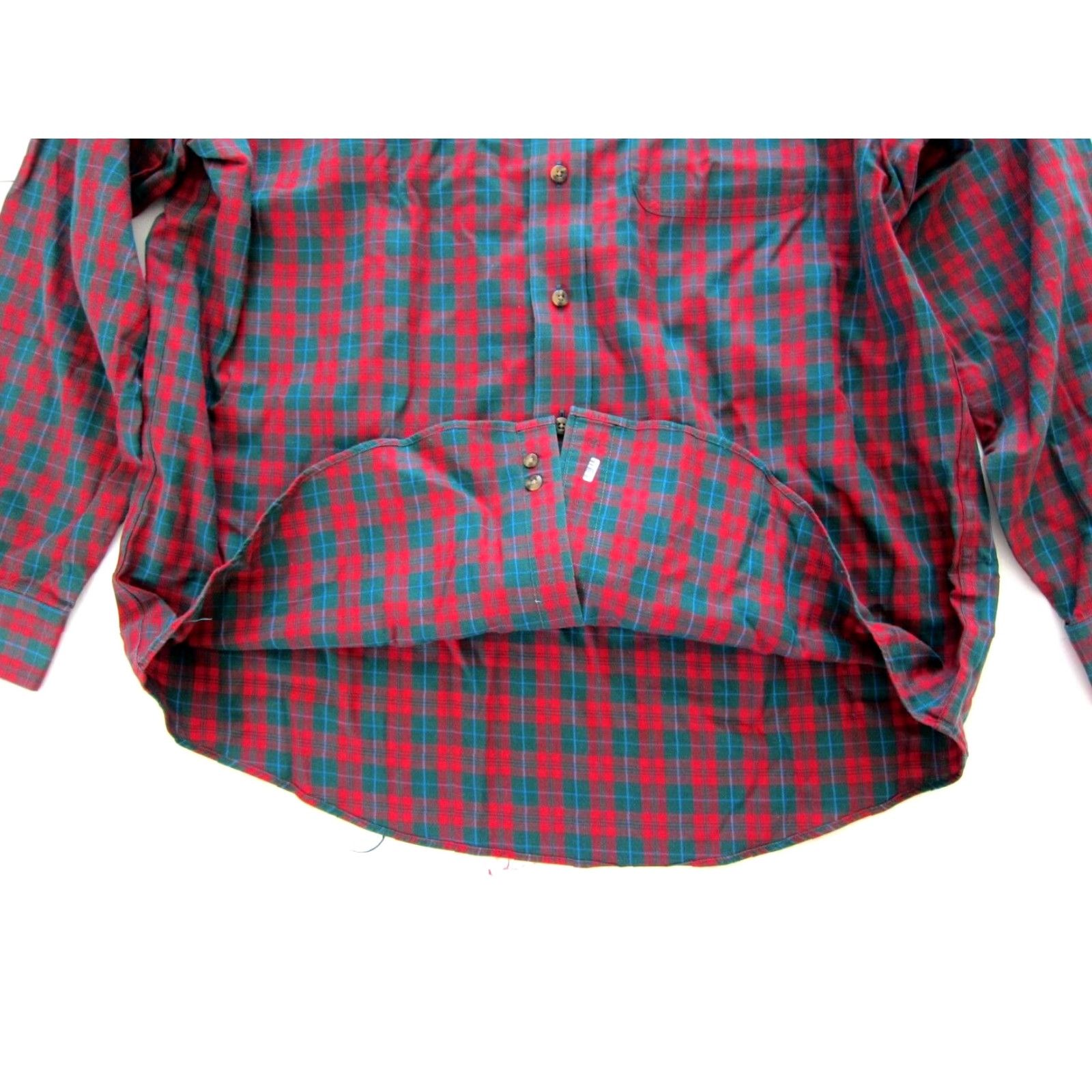 Vintage VINTAGE L.L. Bean Cotton Green Red Plaid Button Down Long Sleeve Shirt M Size US M / EU 48-50 / 2 - 6 Thumbnail