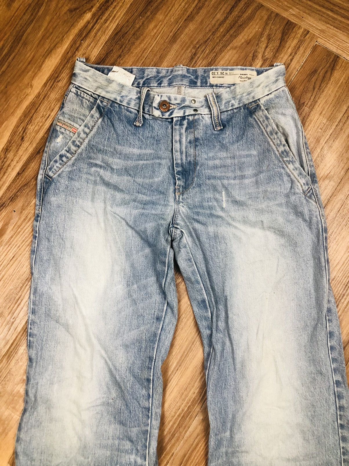 Diesel Diesel Flairlegg Regular Flare Jeans (37) Size 26" / US 2 / IT 38 - 3 Thumbnail