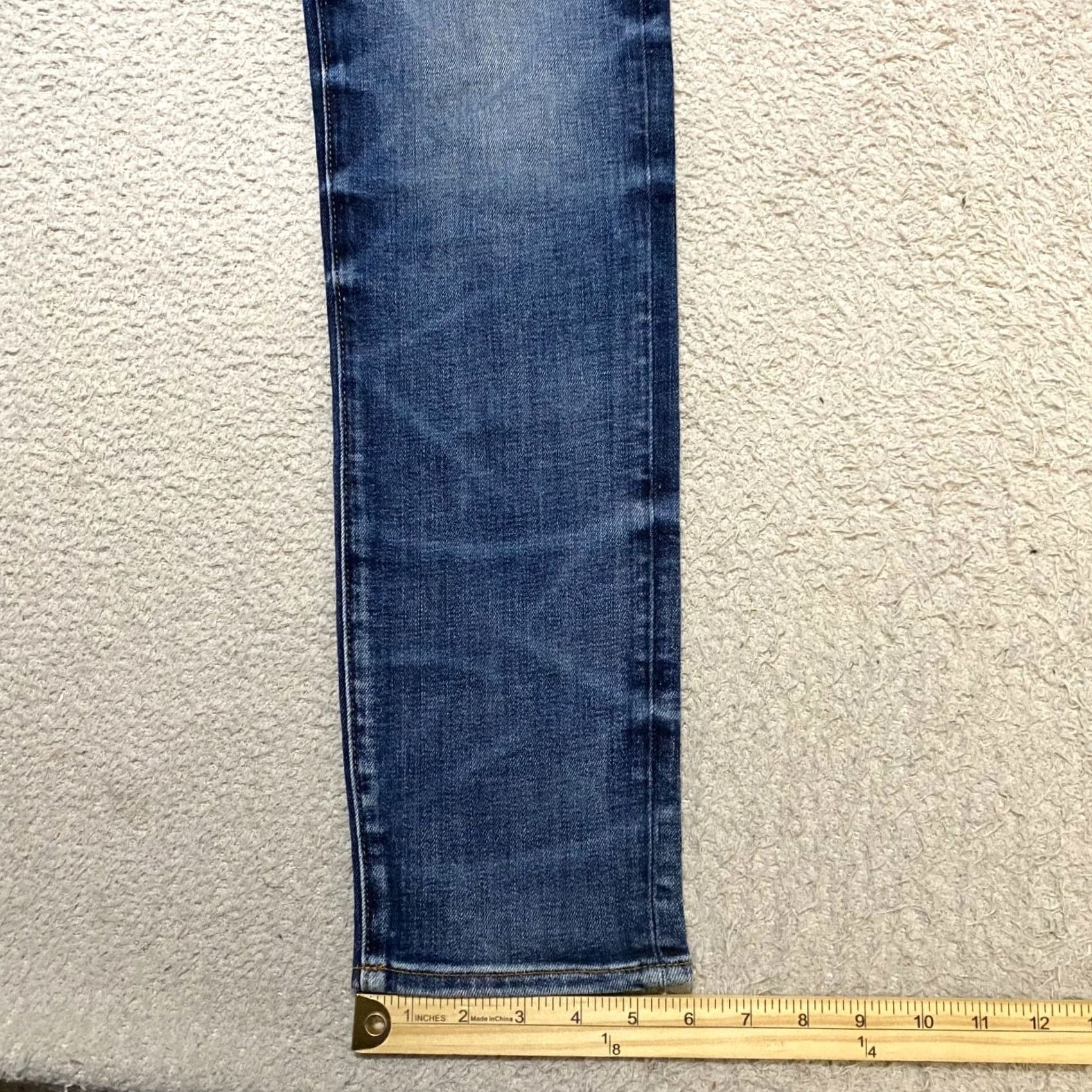 American Eagle Outfitters American Eagle Outfitters Jeans 28x32 Blue Denim Slim Straight Medium Wash Mens Regular Jeans Size US 28 / EU 44 - 5 Thumbnail